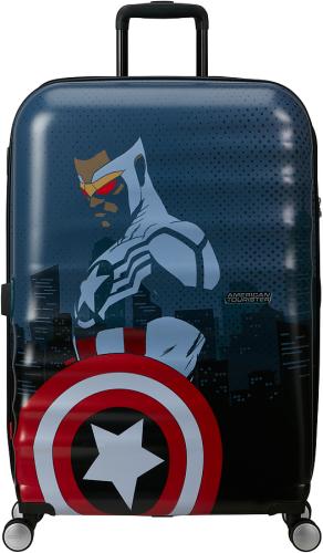AMERICAN TOURISTER Wavebreaker Disney Spinner 77/28 TSA MARVEL FL Captain America City