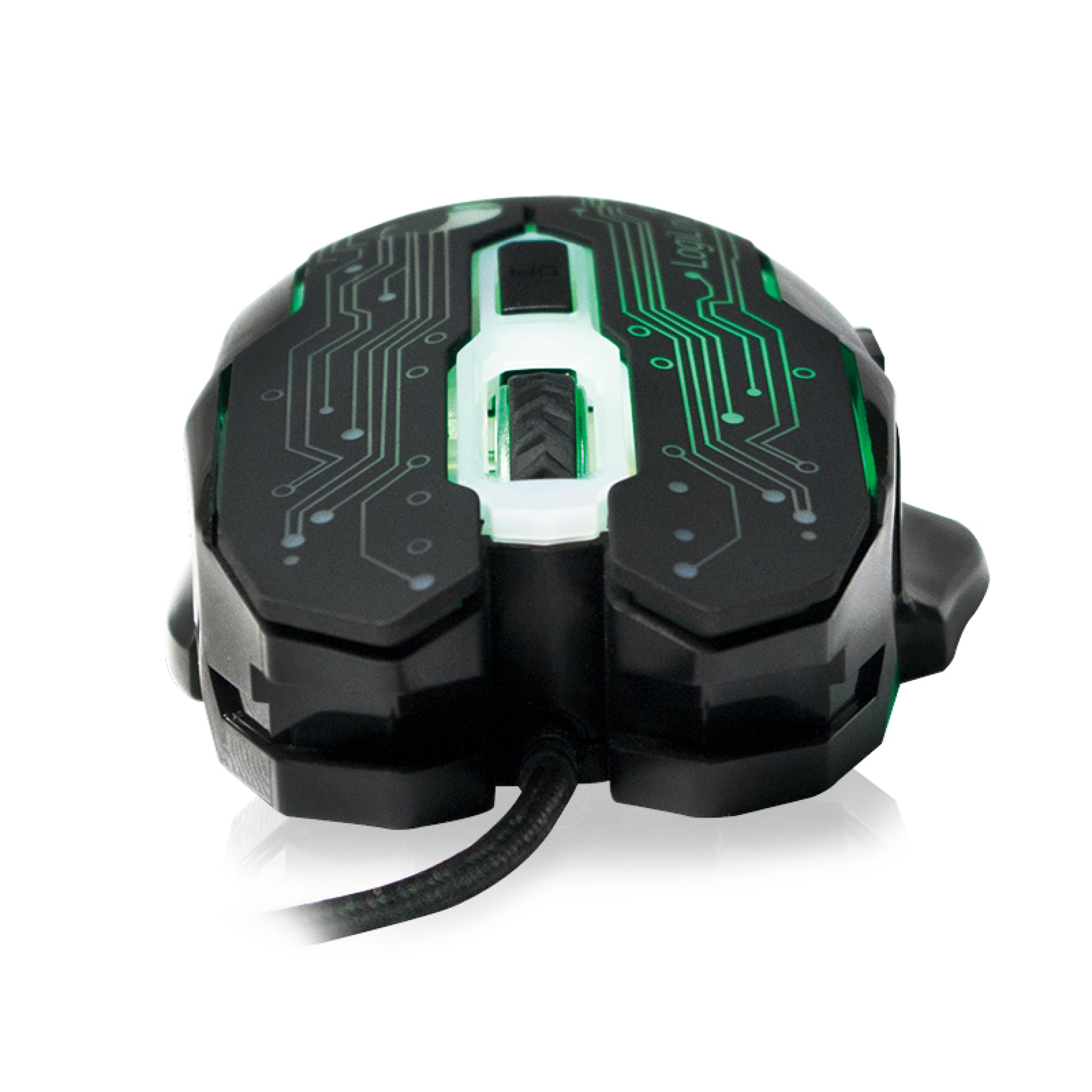 Logilink Gaming Maus, USB, 6-button, 2400dpi