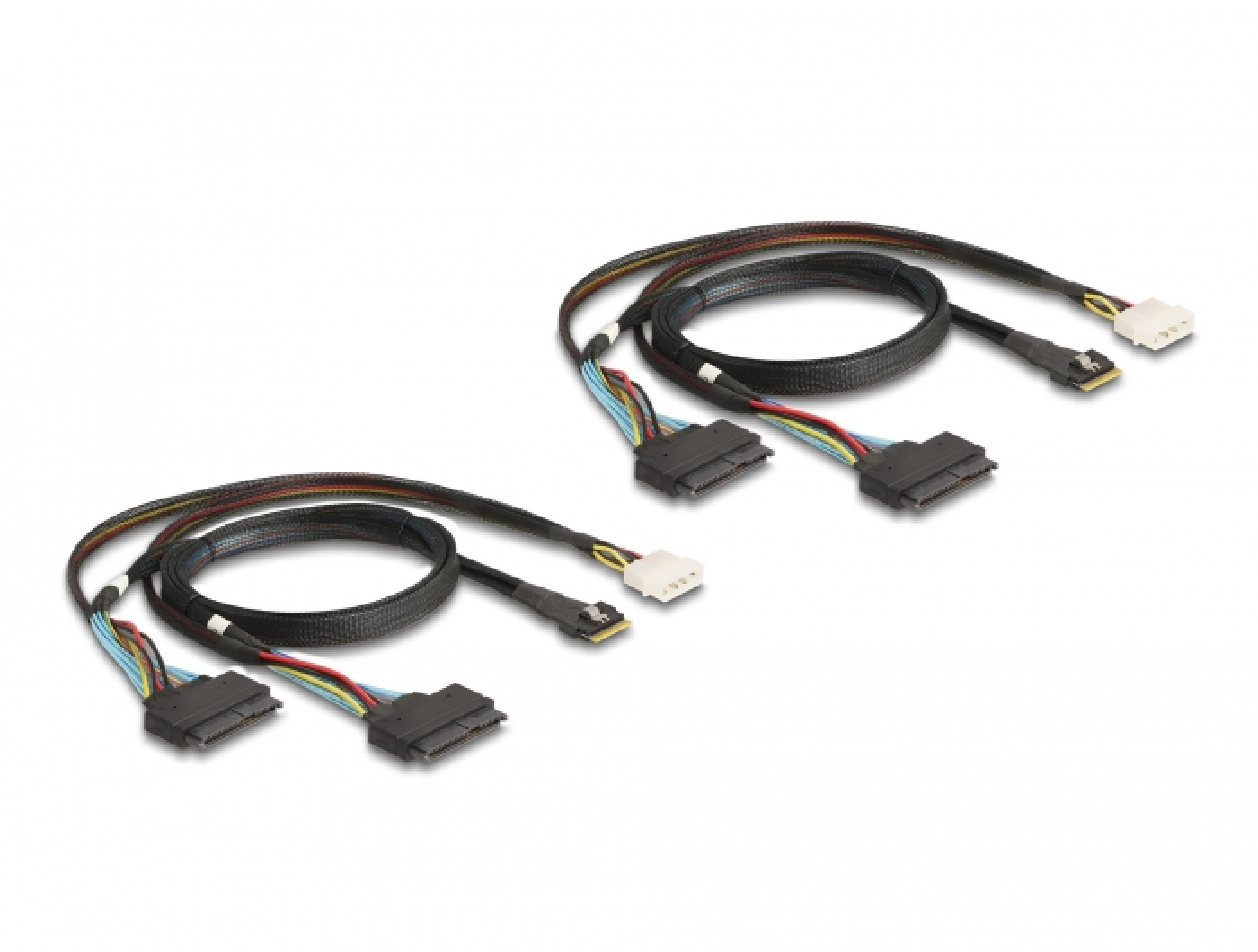 DELOCK PCI Express 4.0 x16 Karte zu 4 x SFF-8639 NVMe