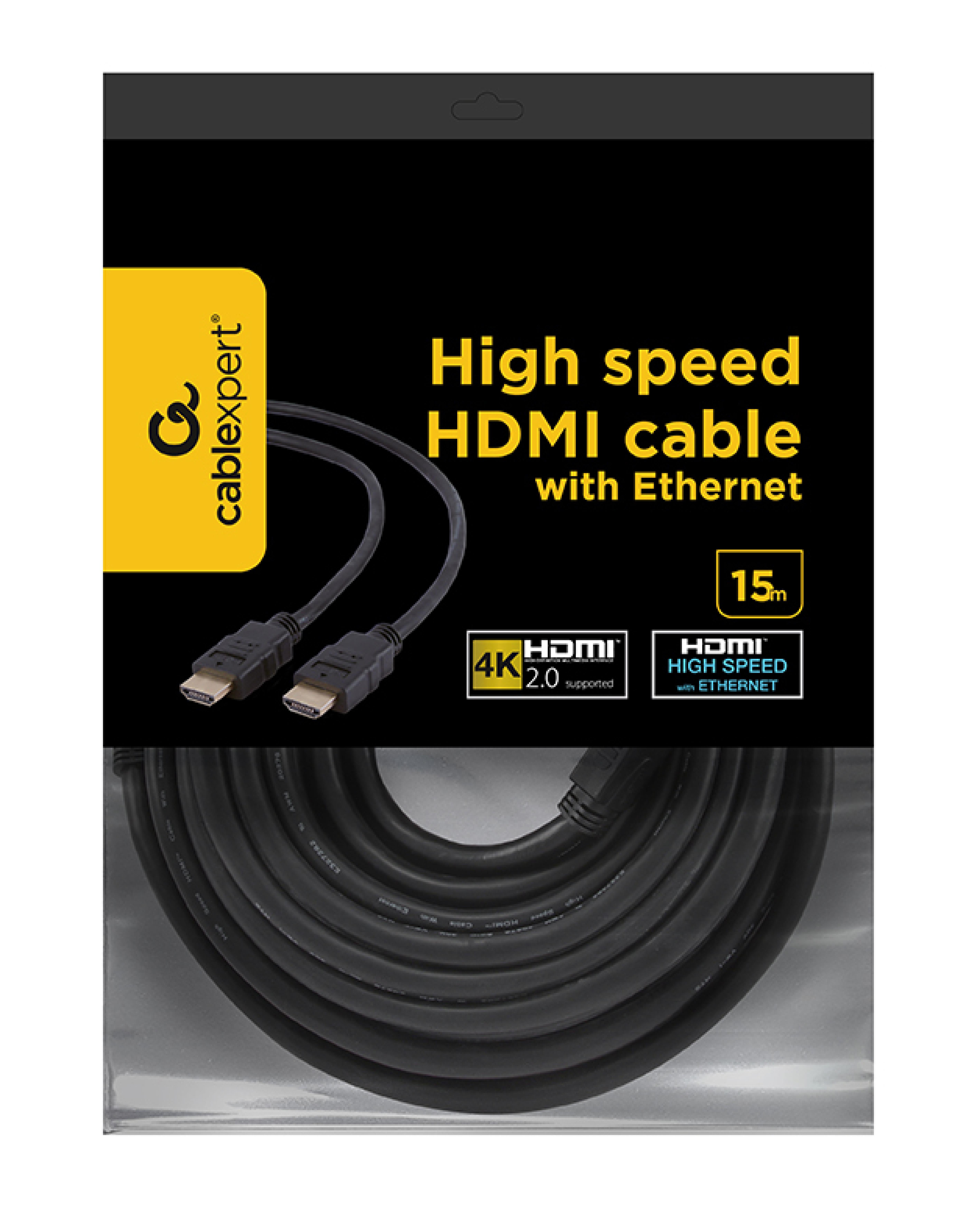 gembird HDMI-Kabel High-Speed maennlich-maennlich 15.0m