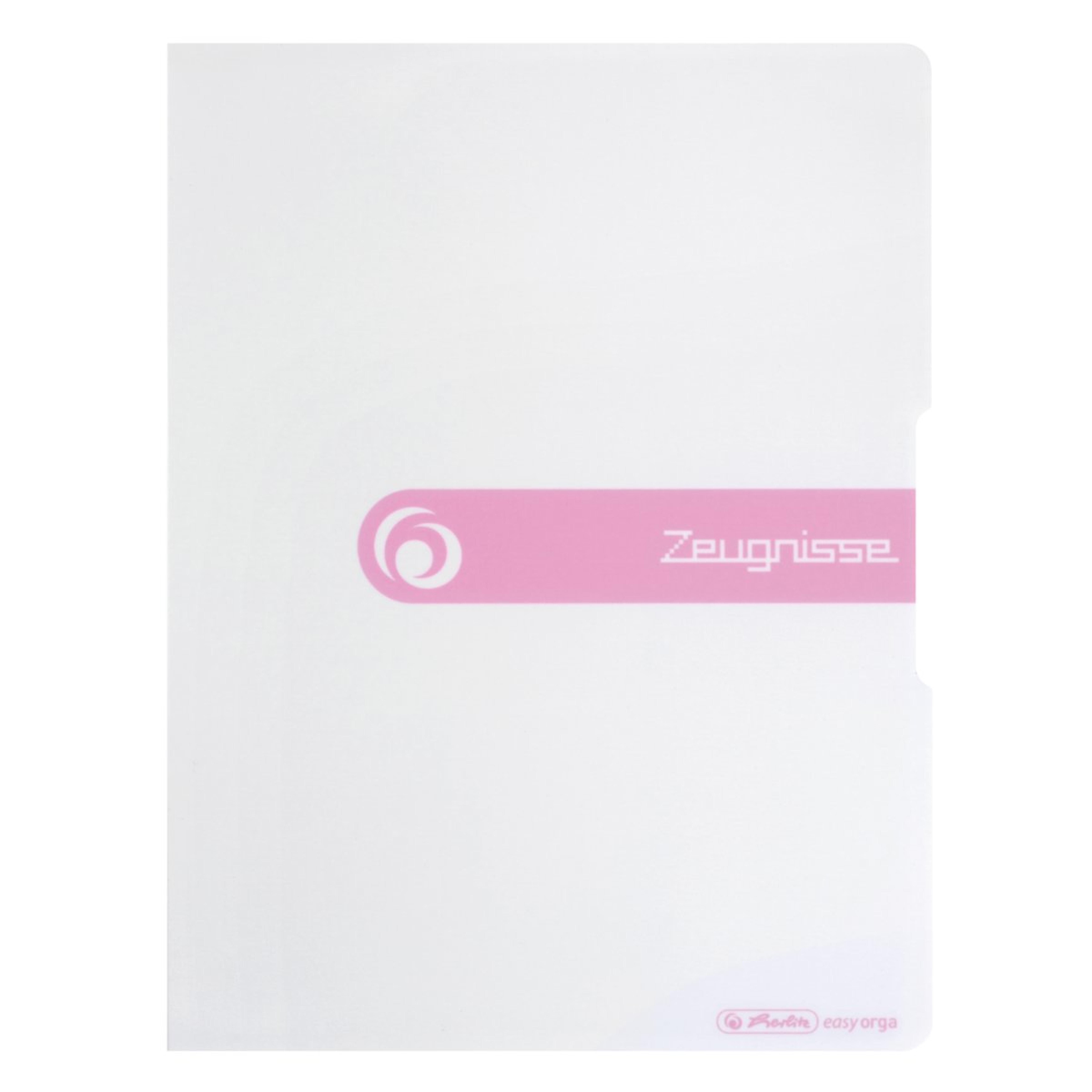 Herlitz Sichtbuch "Zeugnisse" weiss 20 Huellen