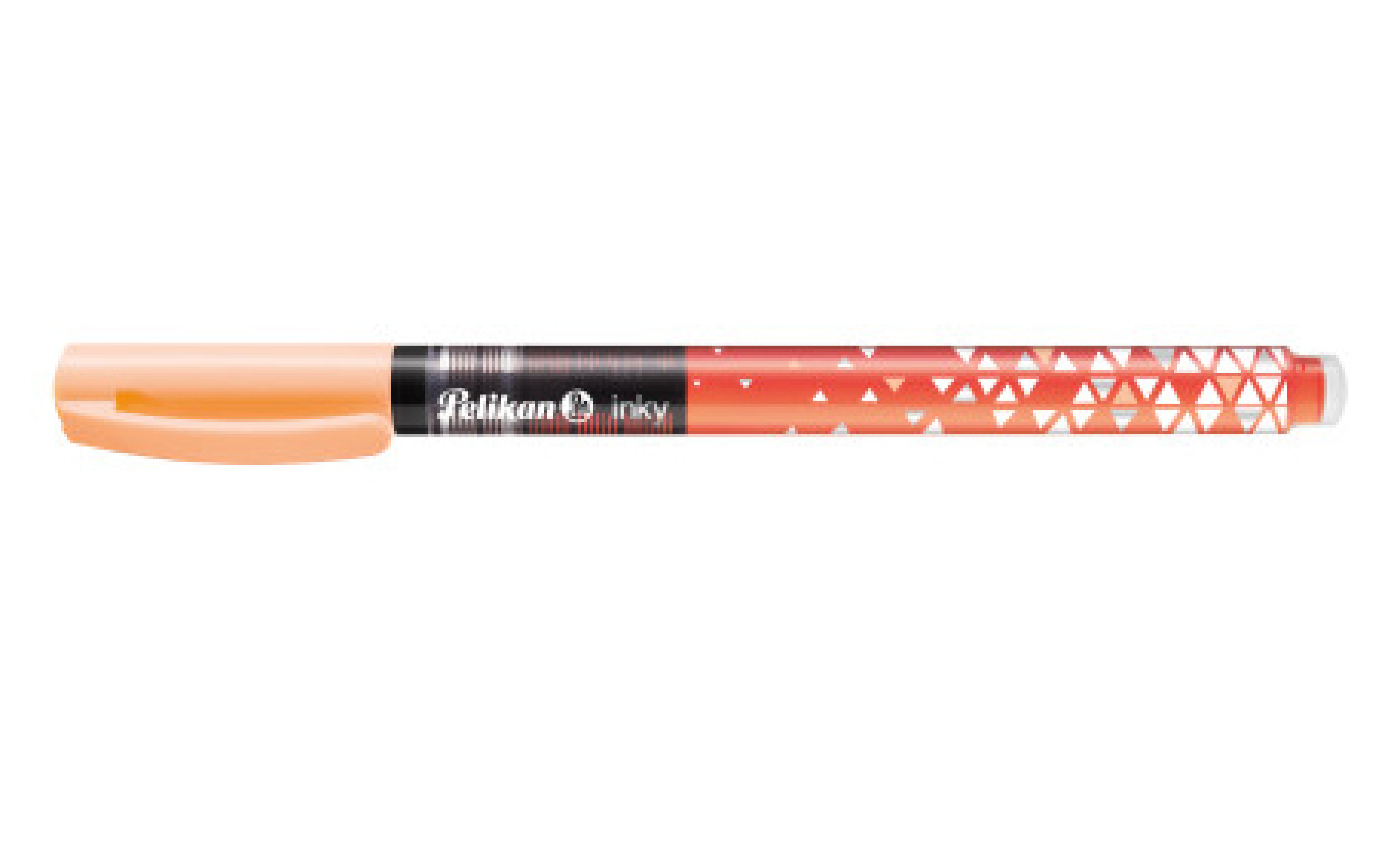 Pelikan Tintenschreiber inky 273 Pastell Orange 10 Stueck Faltschachte