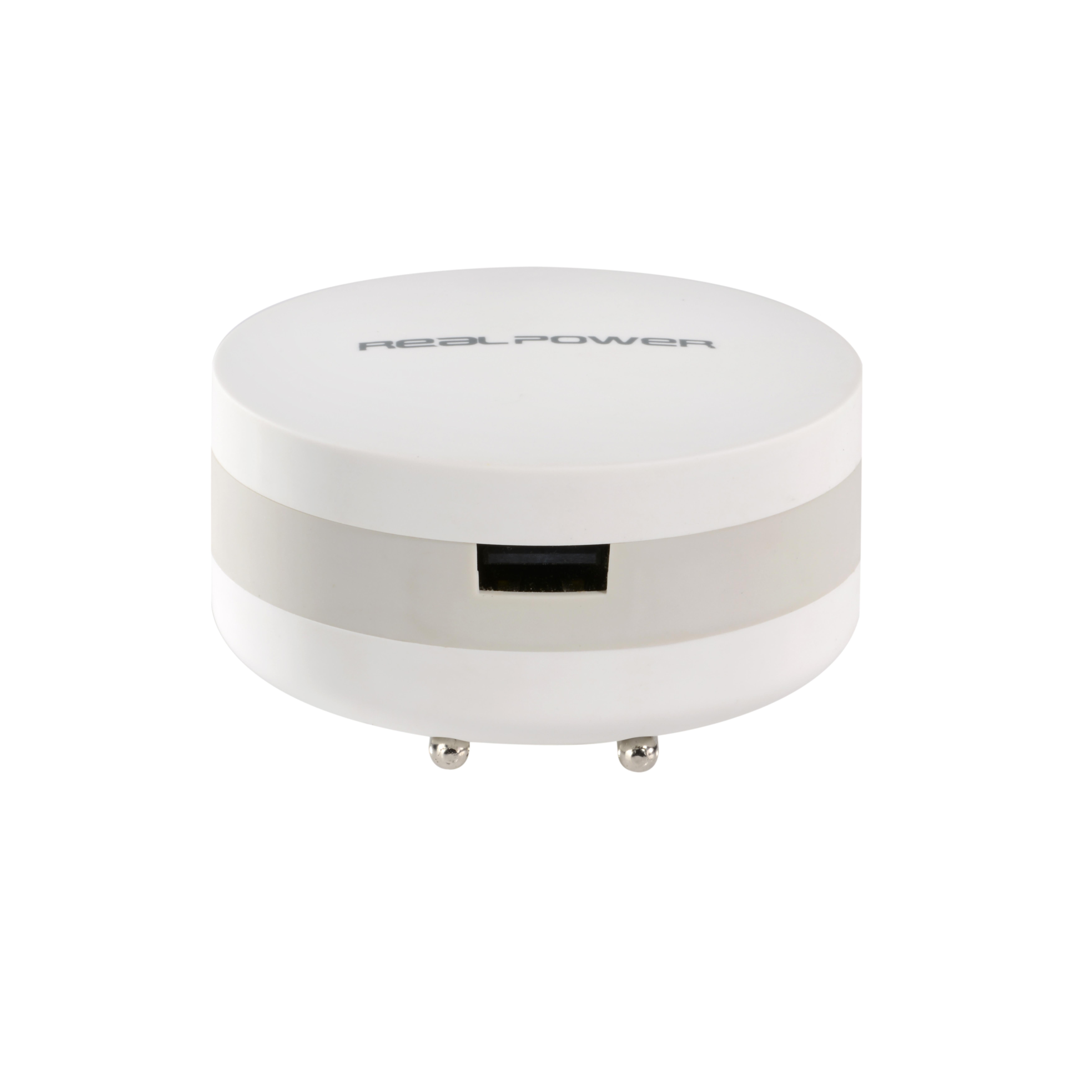 RealPower Powerbank PBC-1800 weiss 1.800mAh