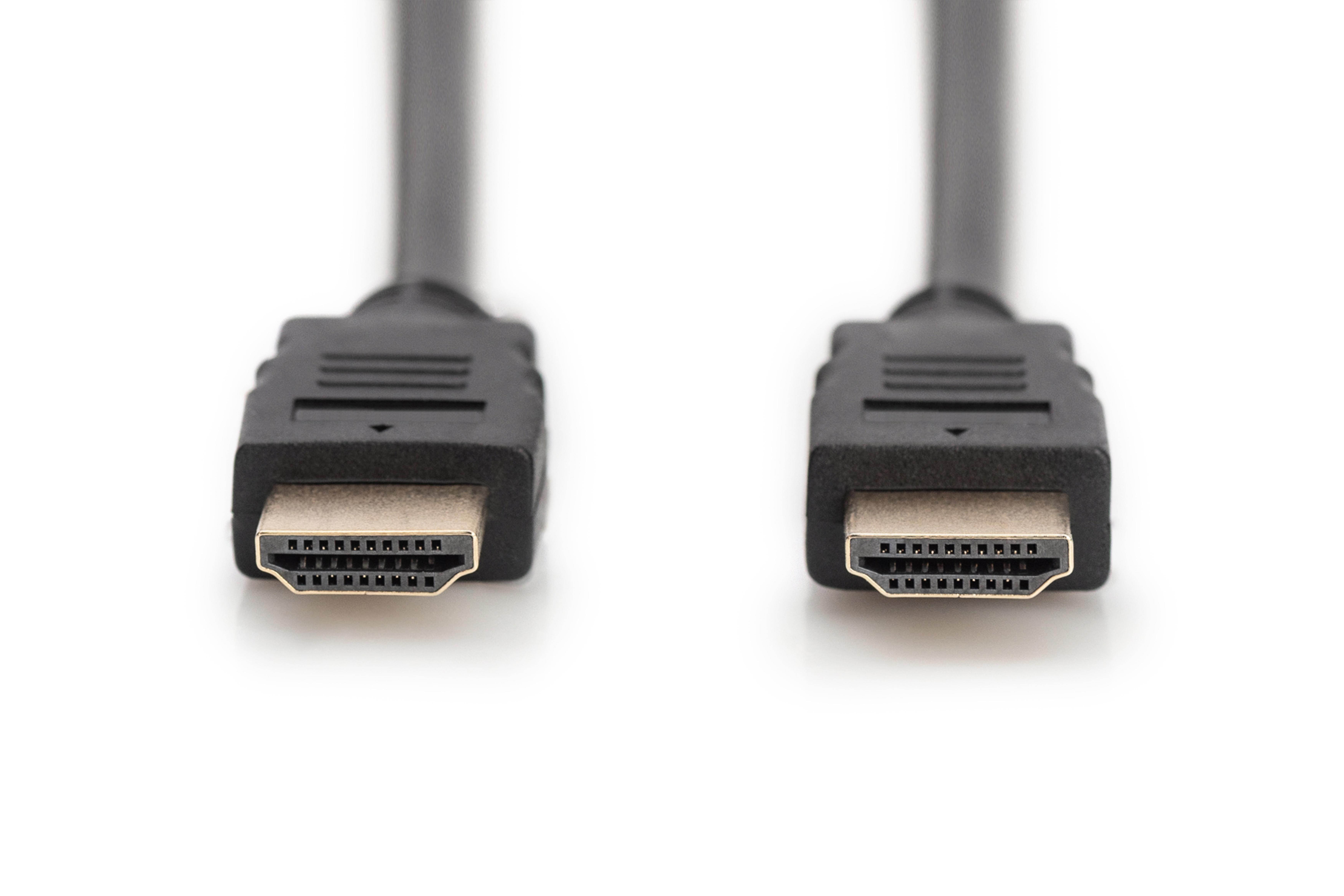 DIGITUS HDMI-Kabel A HighSpeed Ethernet St/St 2.0m schwarz