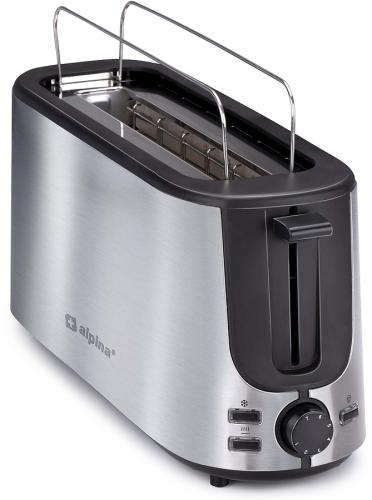 ALPINA Toaster, 230V, 1000W, Edelstahl