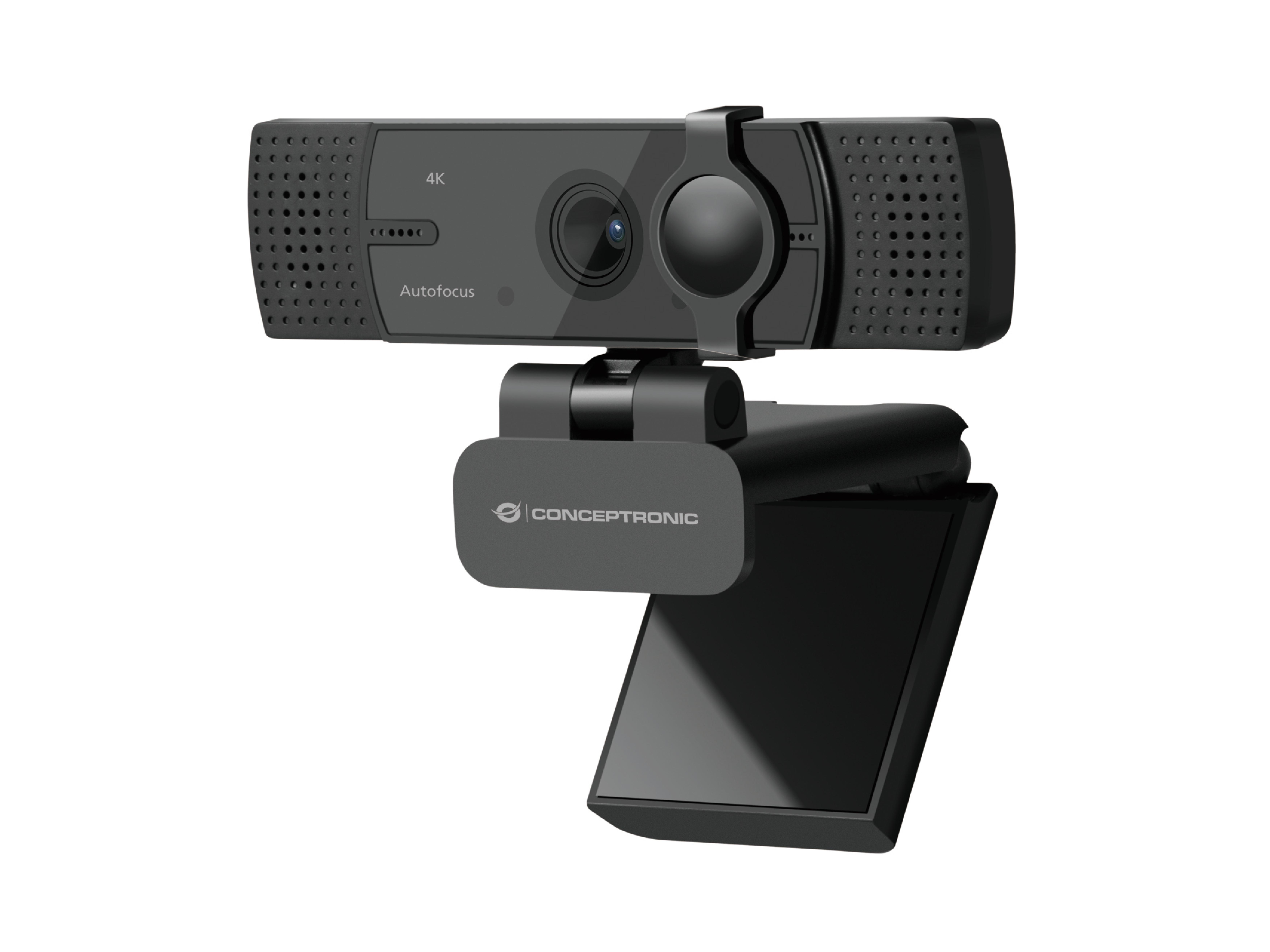CONCEPTRONIC Webcam USB-A2.0/-C 80° 4K/30Hz UltraHD+Mikro sw