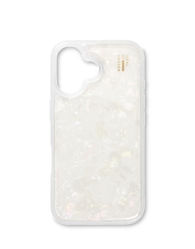 Transparente Handyhülle mit einem schimmernden Perlmuttdesign