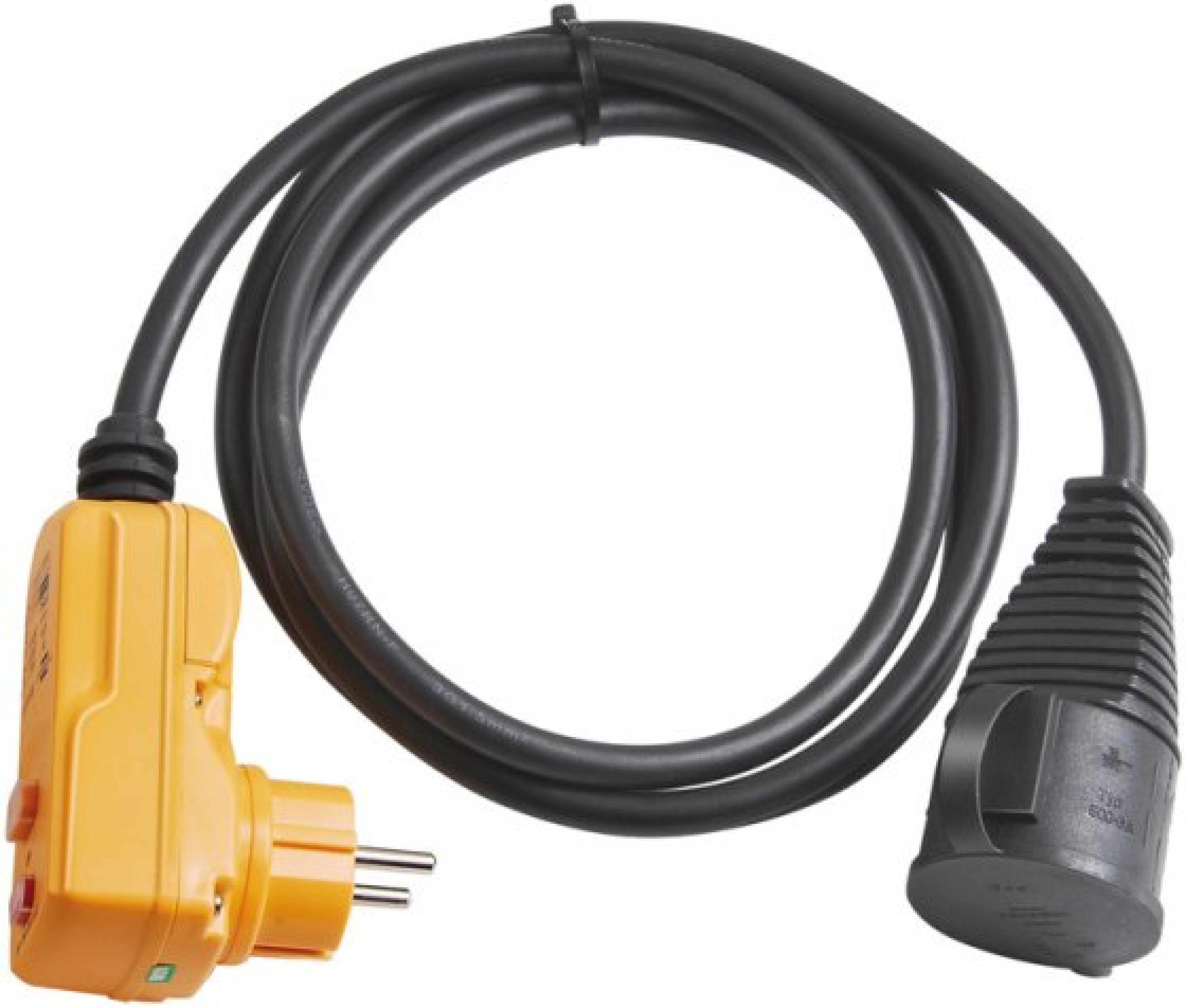 Brennenstuhl Schutzadapterleitung FI IP44 2m schwarz