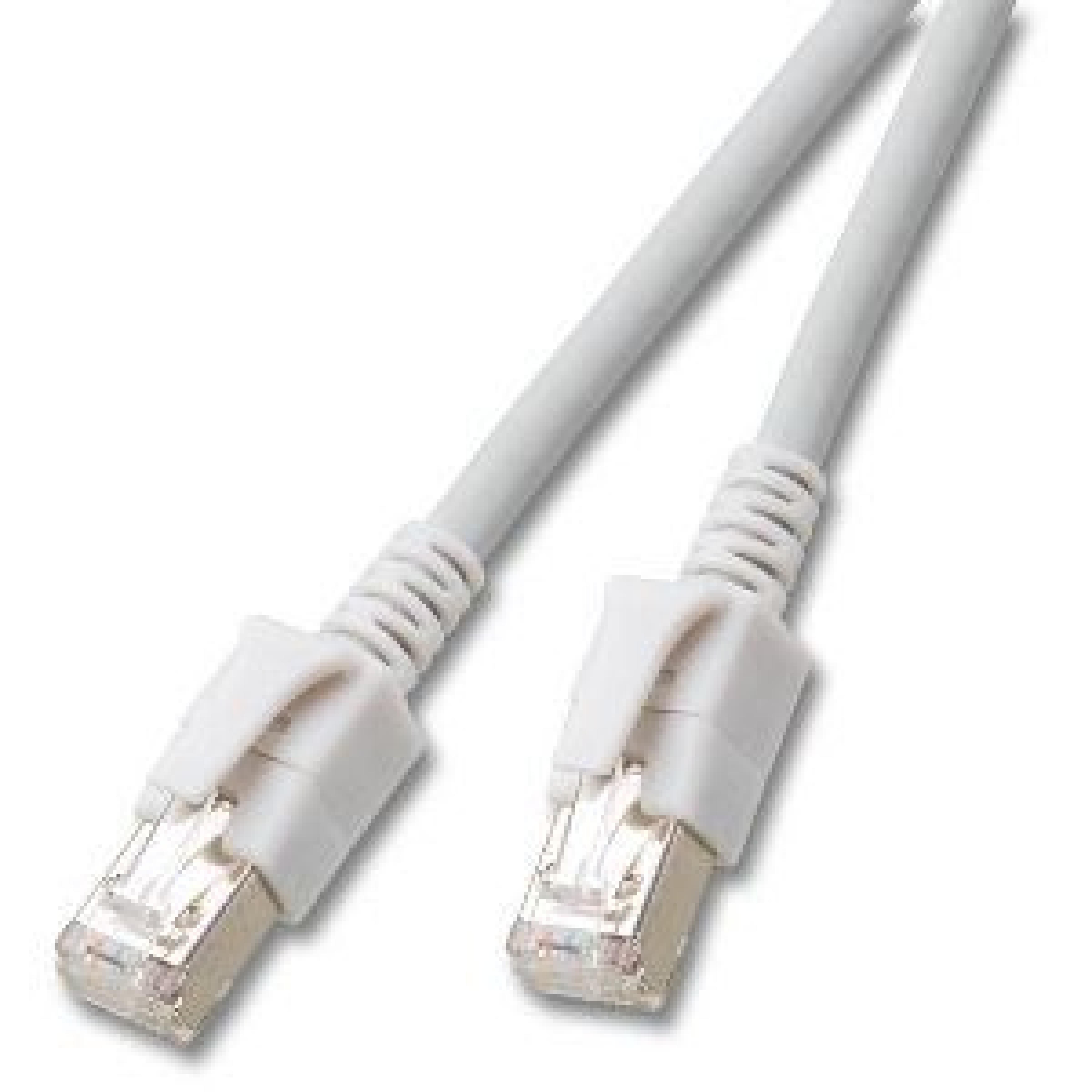 EFB RJ45 Patchkabel S/FTP Cat.6 VC LED 1.00m grau