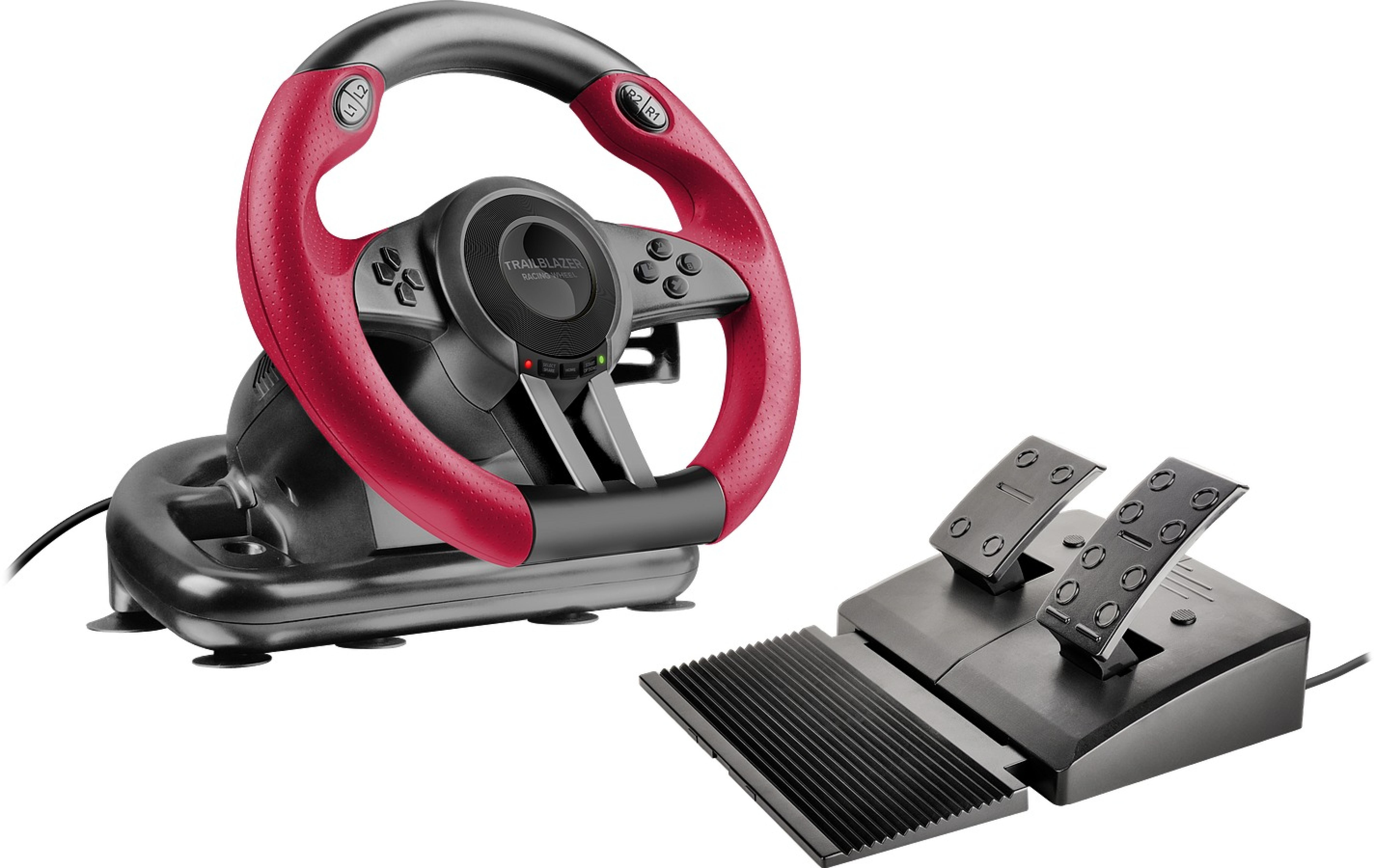 SPEEDLINK TRAILBLAZER Racing Wheel for PC/PS4/Xbox Series X/S/One/Switch 2/Switch/OLED, black