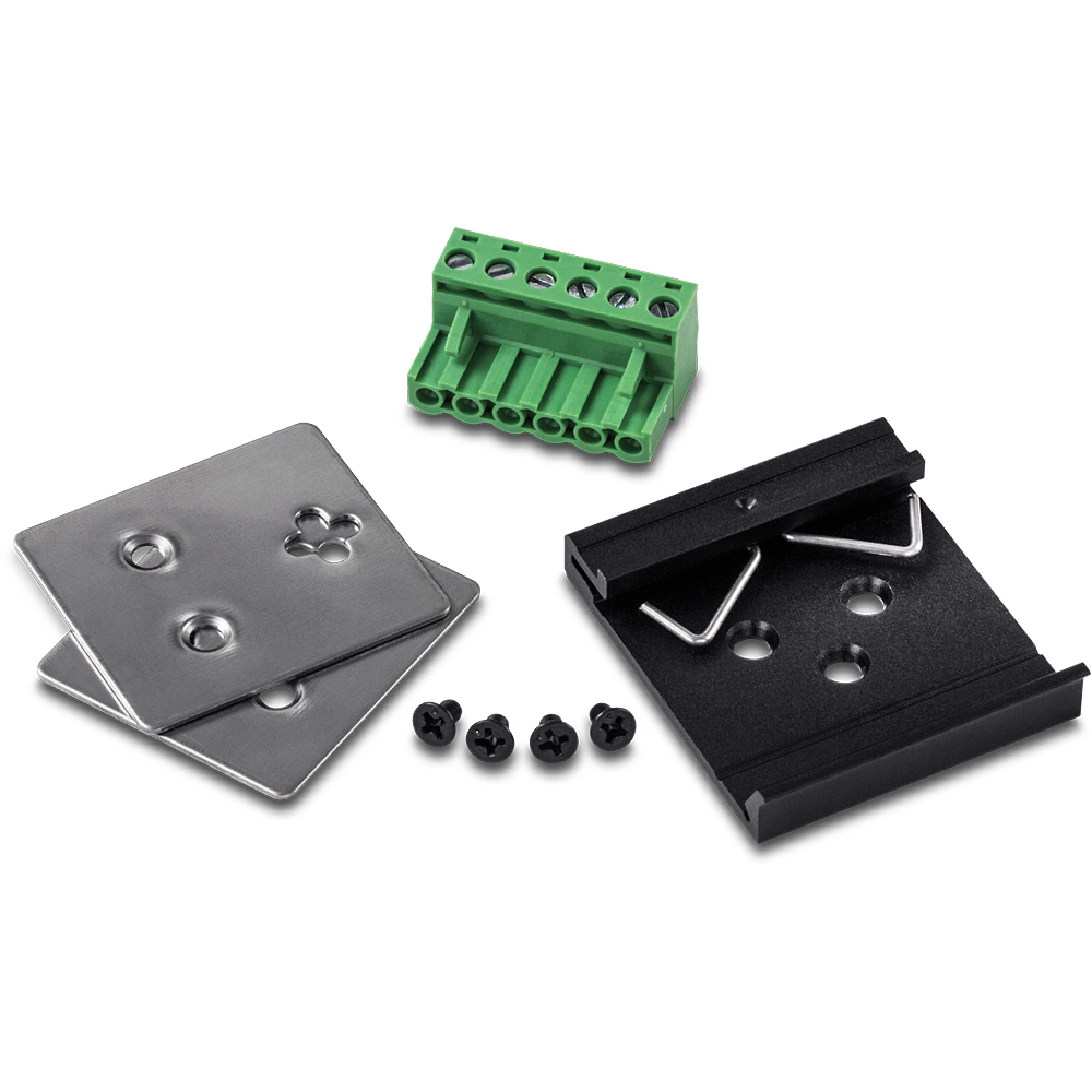 TRENDnet Industrie Switch 16 Port Gbit IP30 DIN-Rail Metall