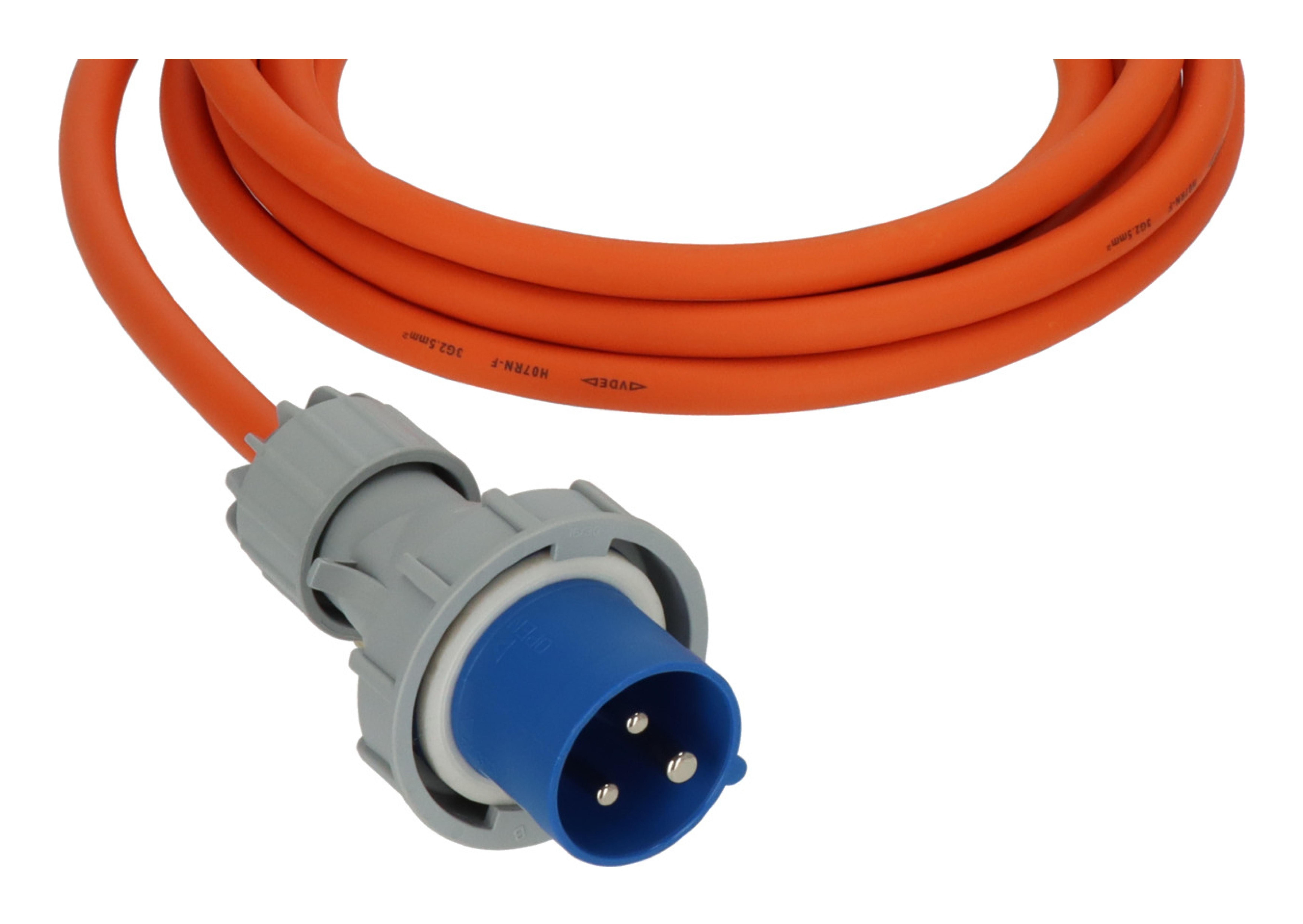 Brennenstuhl Verl.-Kabel CEE 3 Fach Verteiler 16A 2m