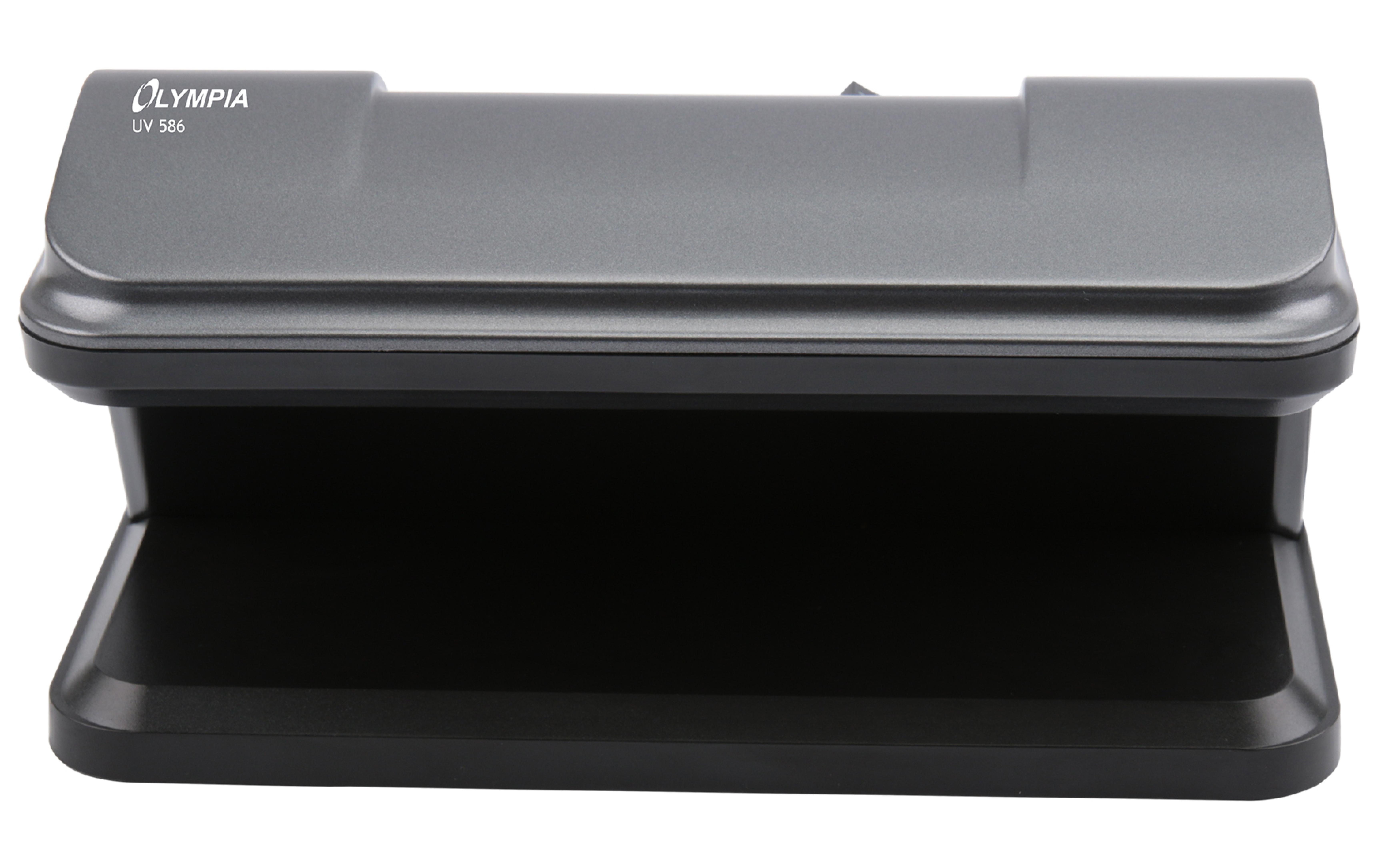 Olympia Geldpruefgeraet UV 586 schwarz