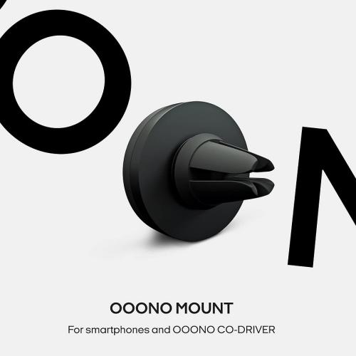 OOONO Halterung für Smartphones und OOONO CO-DRIVER Schwarze OOONO Halterung für Smartphones und OOONO CO-DRIVER, geeignet für die Lüftungsschlitze im Auto