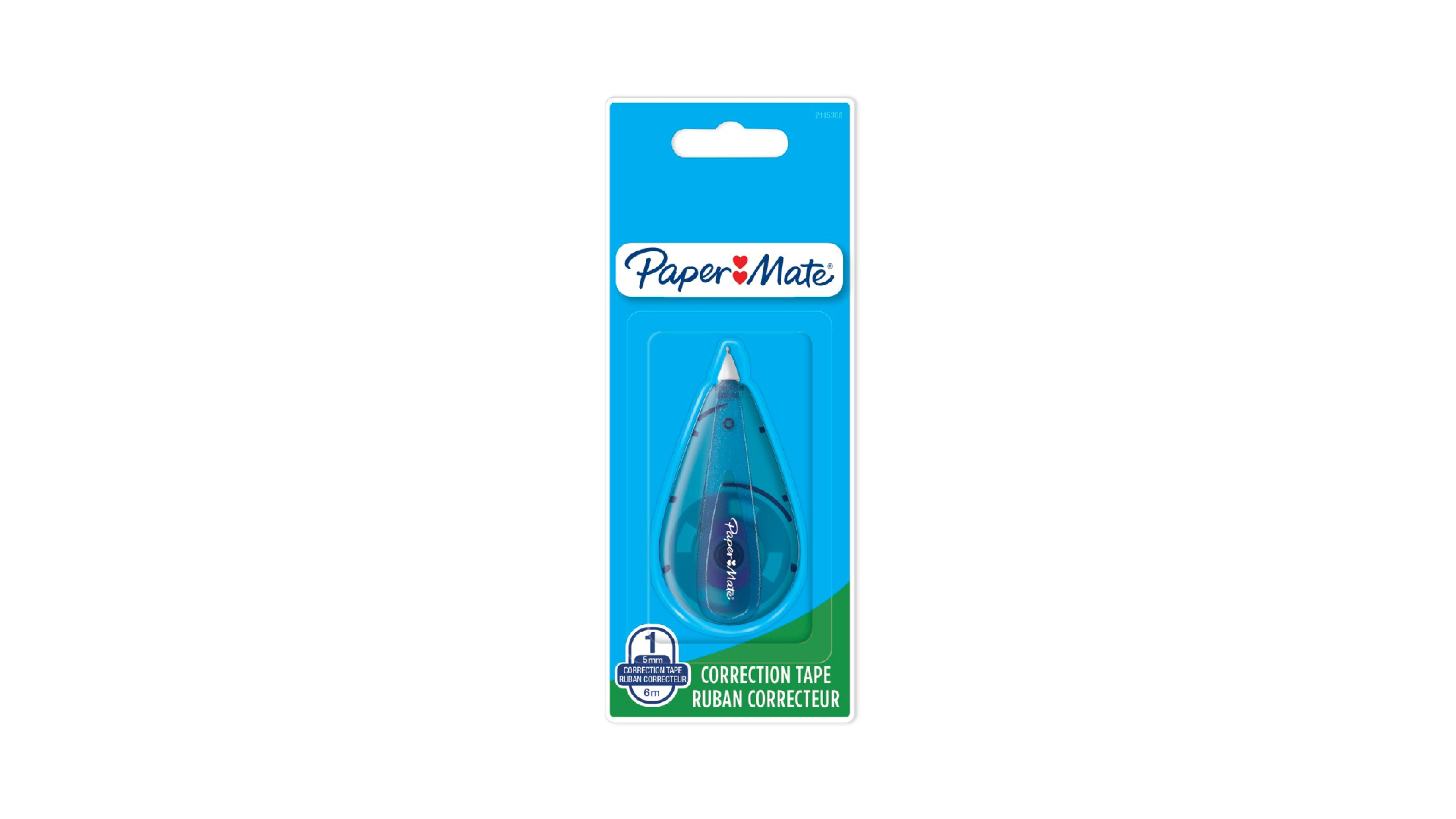 PAPER MATE Korrekturroller Econ Tape 1er weiss 5 mm x 6m Blister