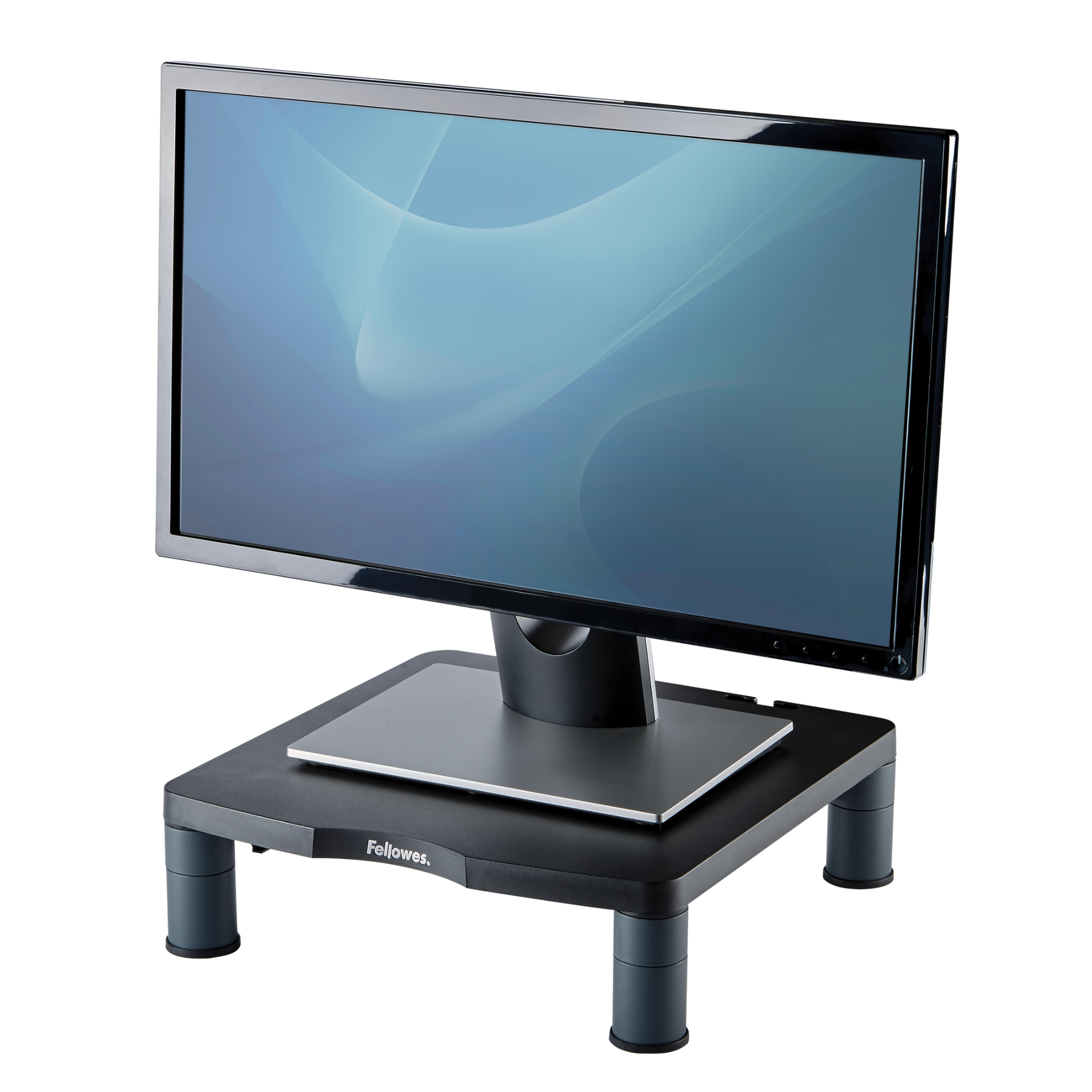 Fellowes Monitorstaender bis 21" Max.27KG verstellbar schwarz
