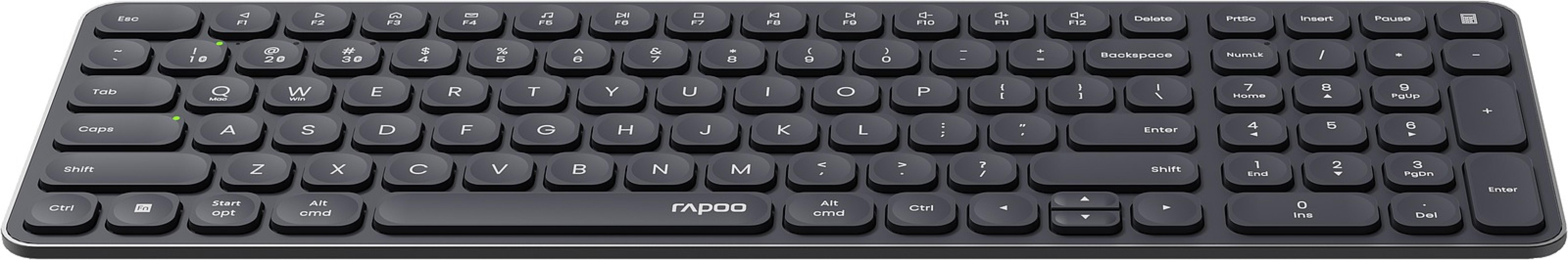 RAPOO E9310M.DE.DarkGrey Multi-Mode Wireless Keyboard