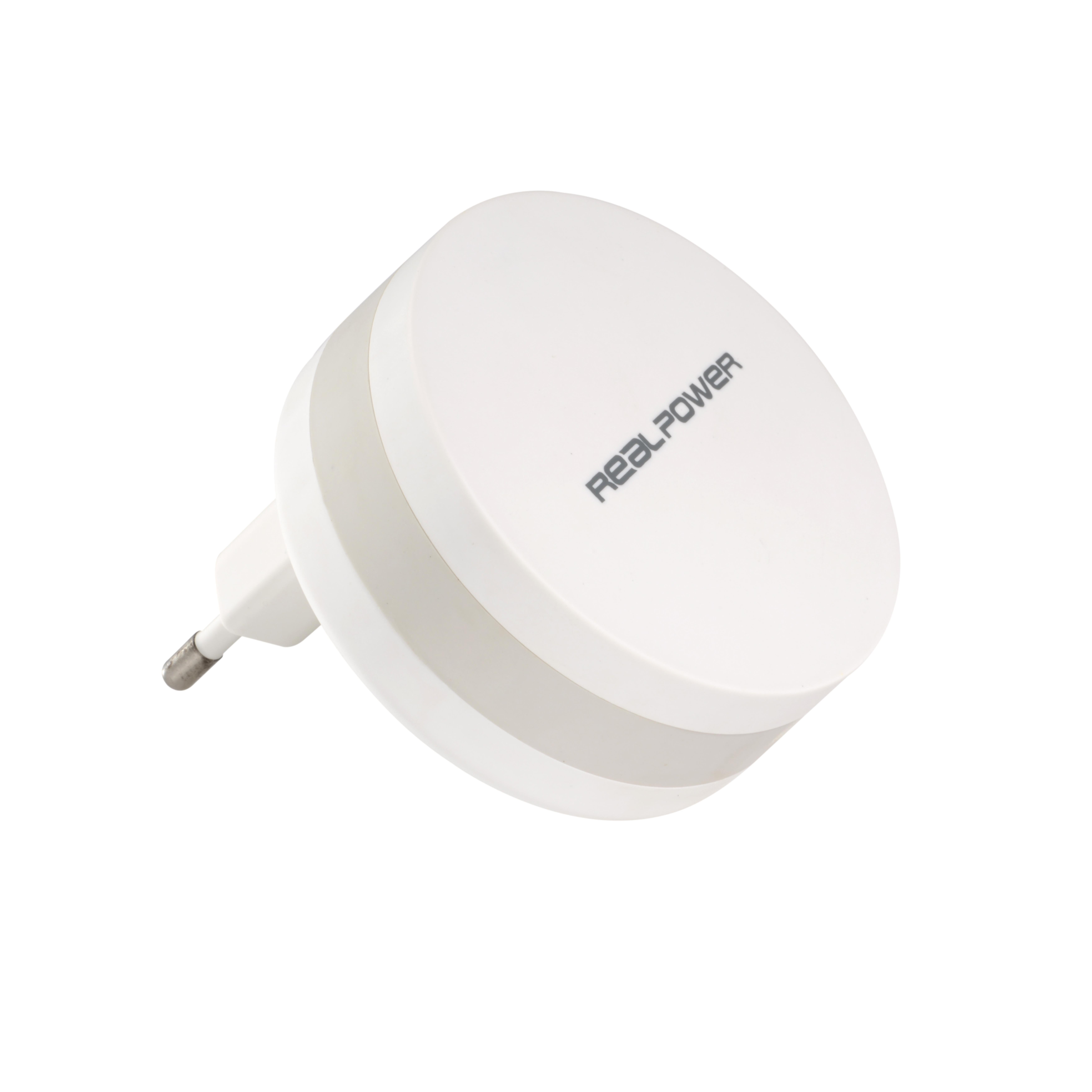 RealPower Powerbank PBC-1800 weiss 1.800mAh