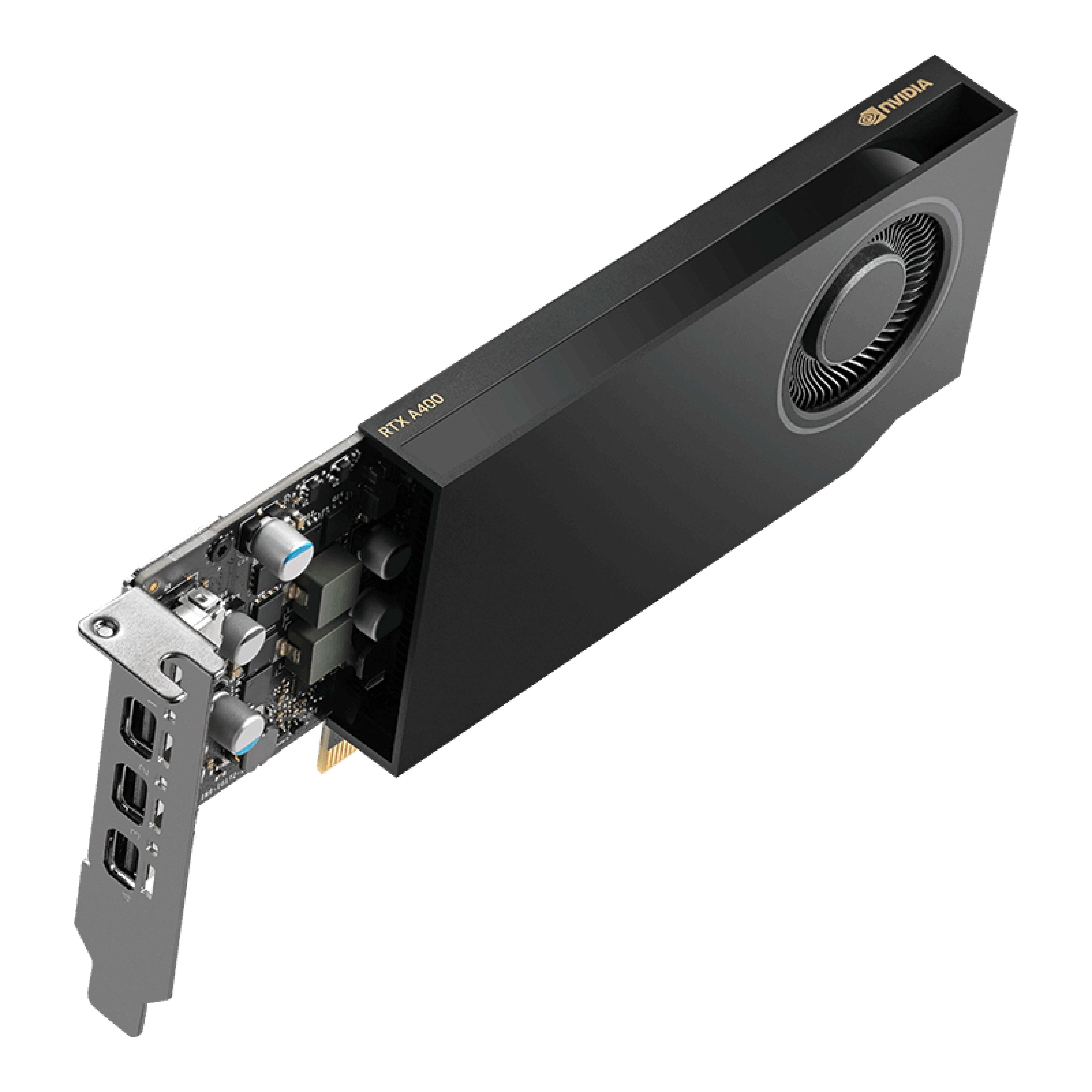 PNY Quadro A400 4GB GDDR6 4xmDP LP