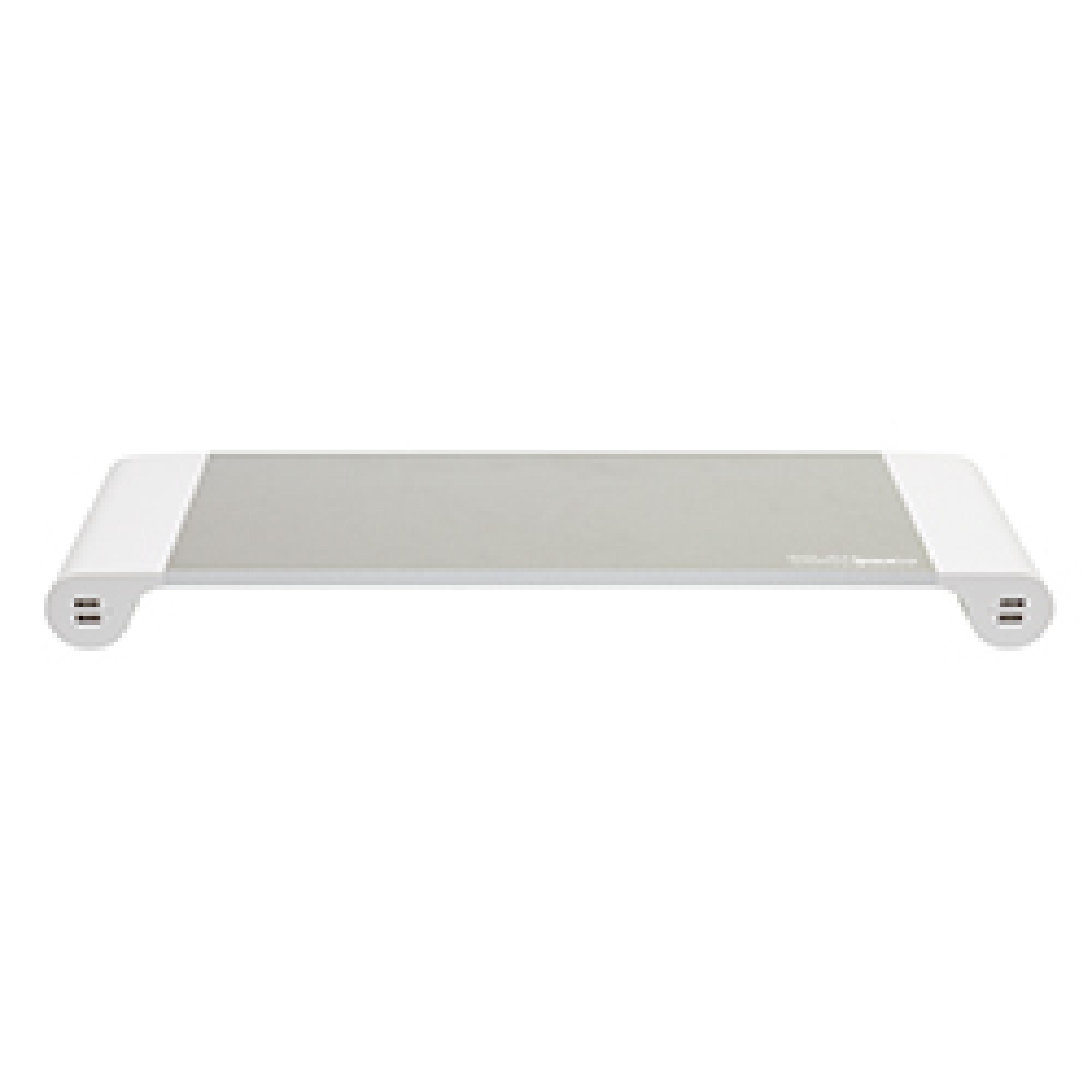 TERRATEC Monitorstaender Spacebar weiss Aluminium