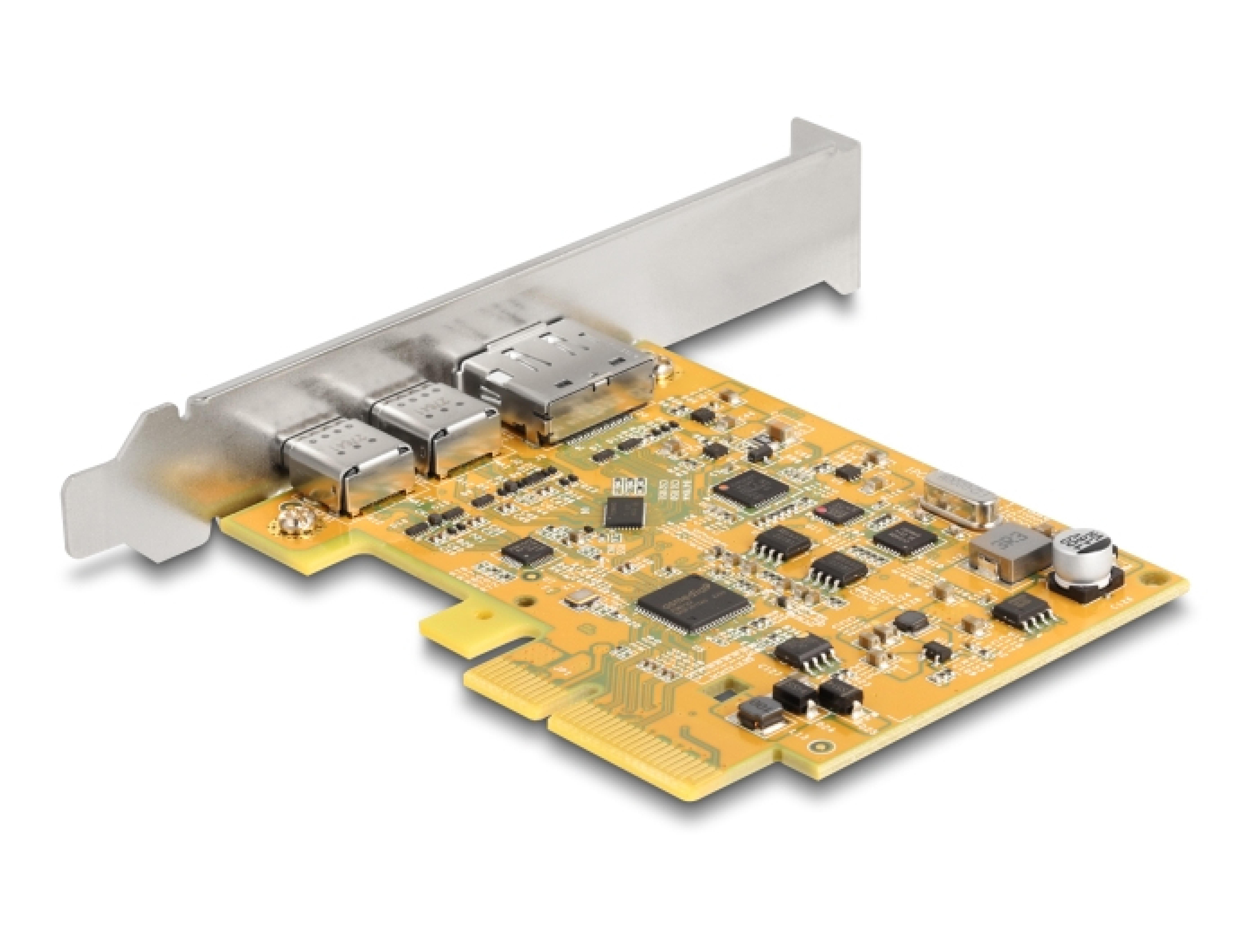 DELOCK PCI Express x4 Karte zu 1x extern USB TypeC 10 Gbps B