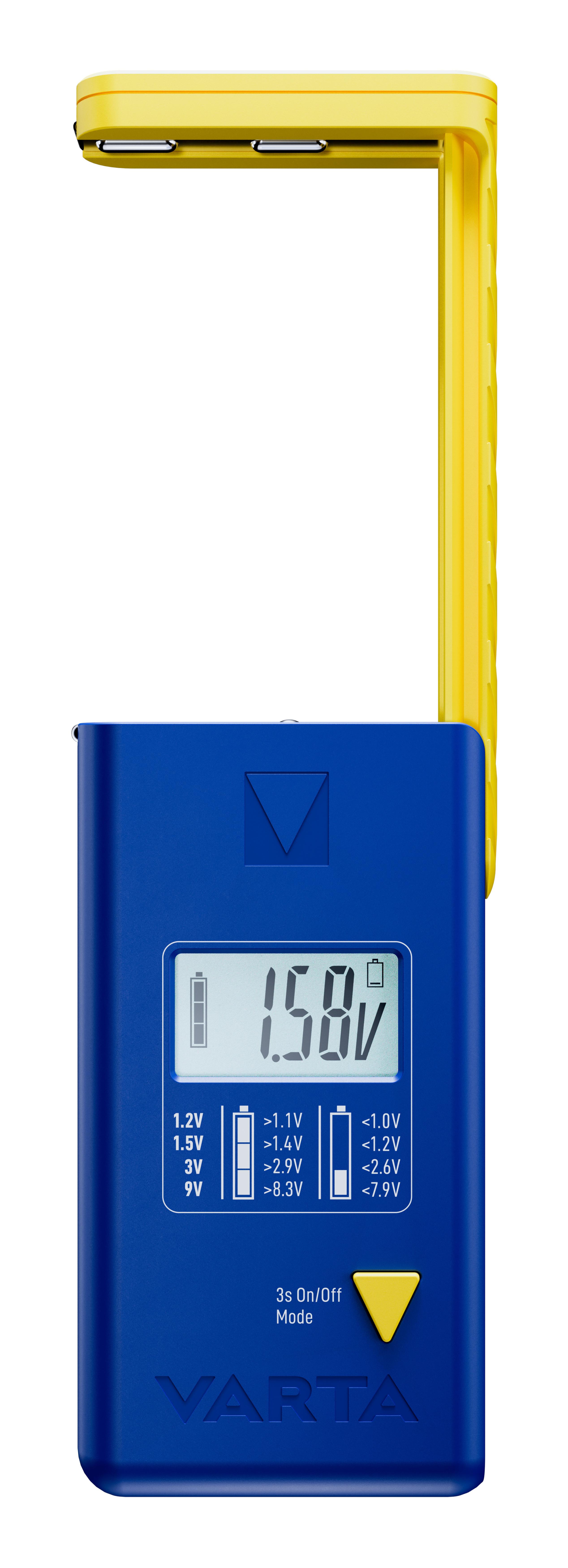 Varta Batterie Tester LCD Digital