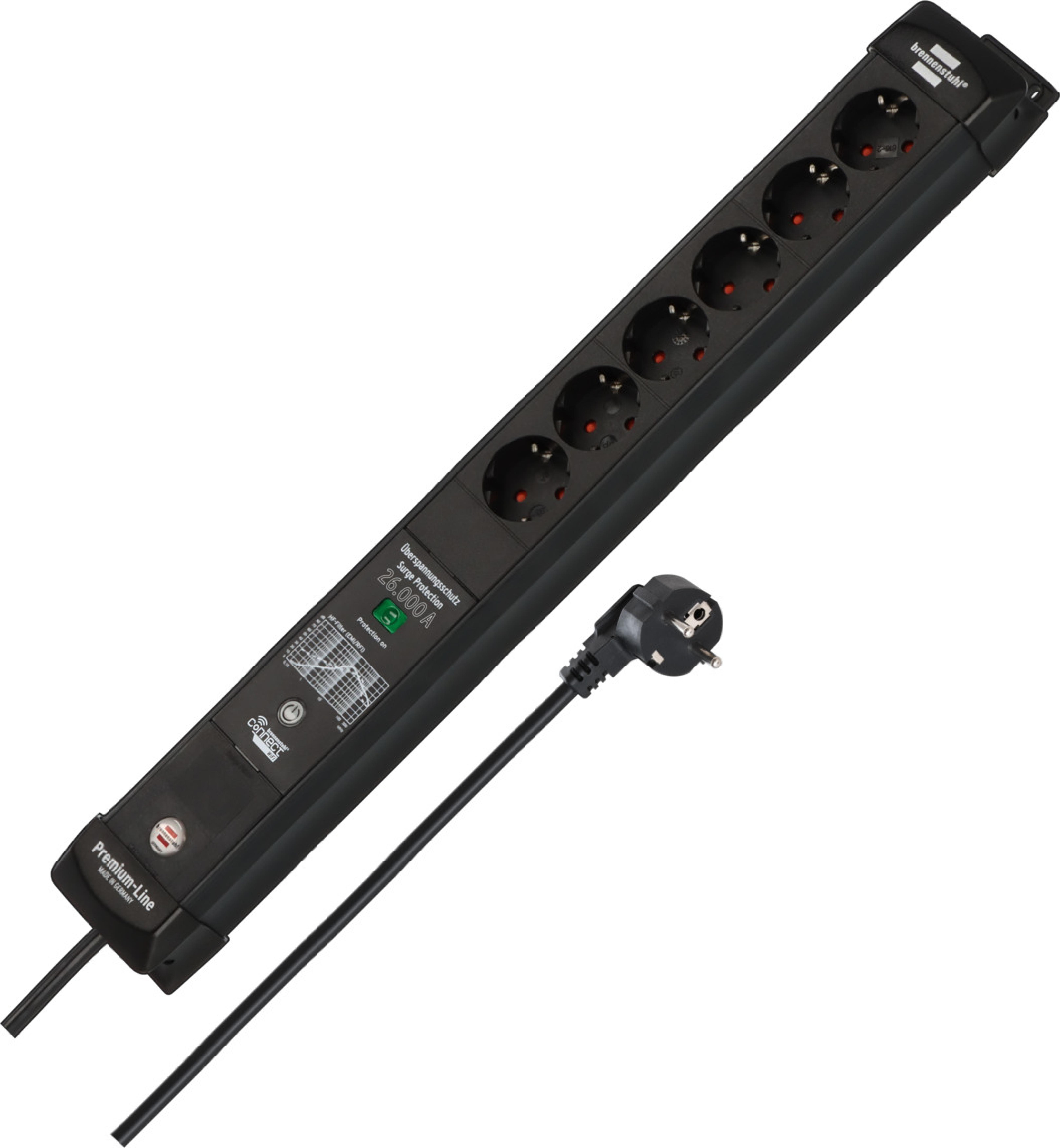 Brennenstuhl Premium-Line smarter UESS 6fach *DE*
