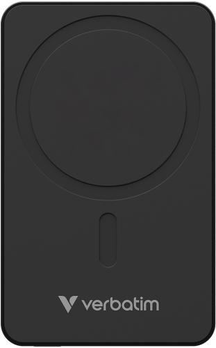 VERBATIM Charge n GoEssentials Power Bank Magnetic Wireless 5000MAH Black