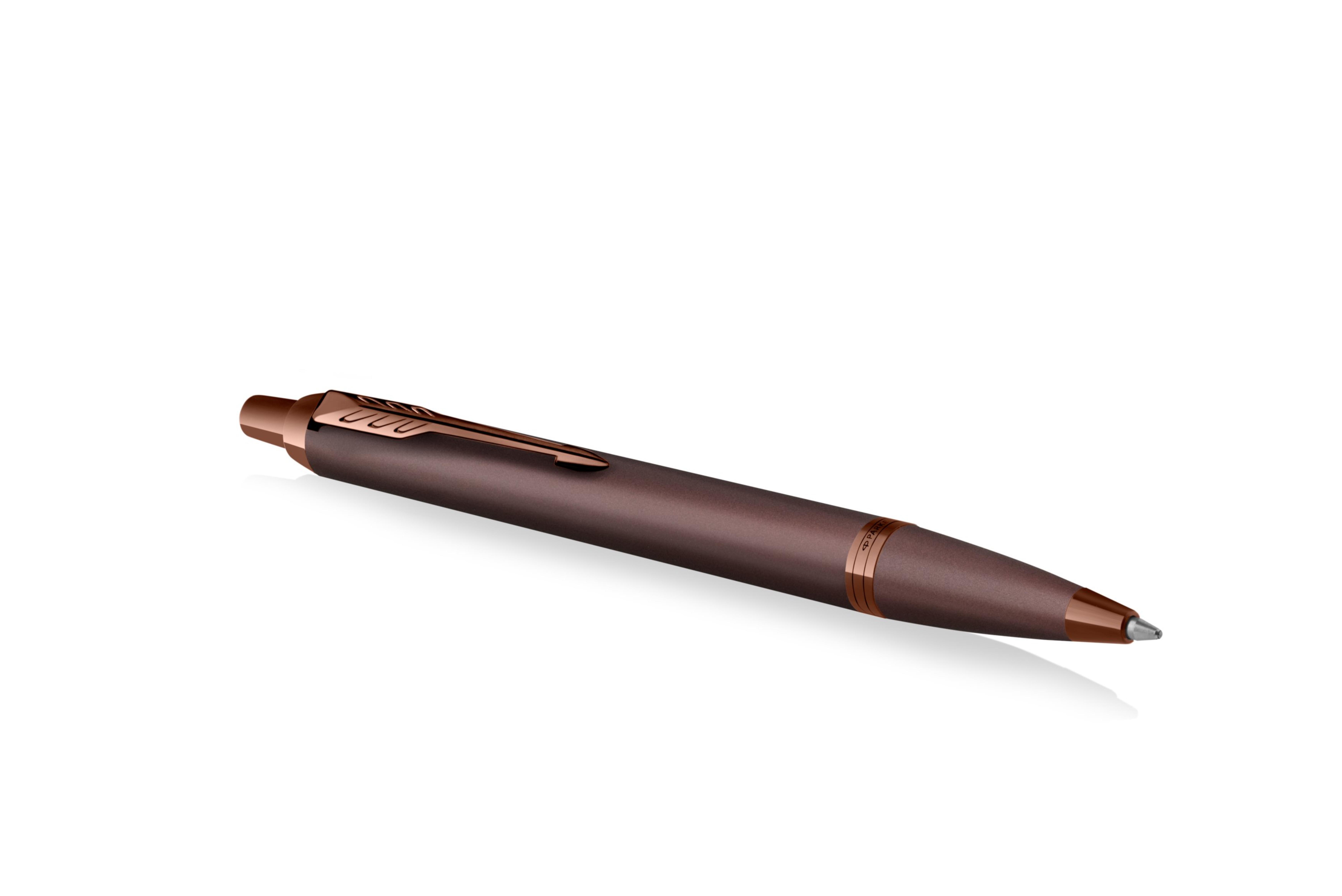 PARKER Kugelschreiber IM Monochrome Burgundy PVD M Blau Geschenkb
