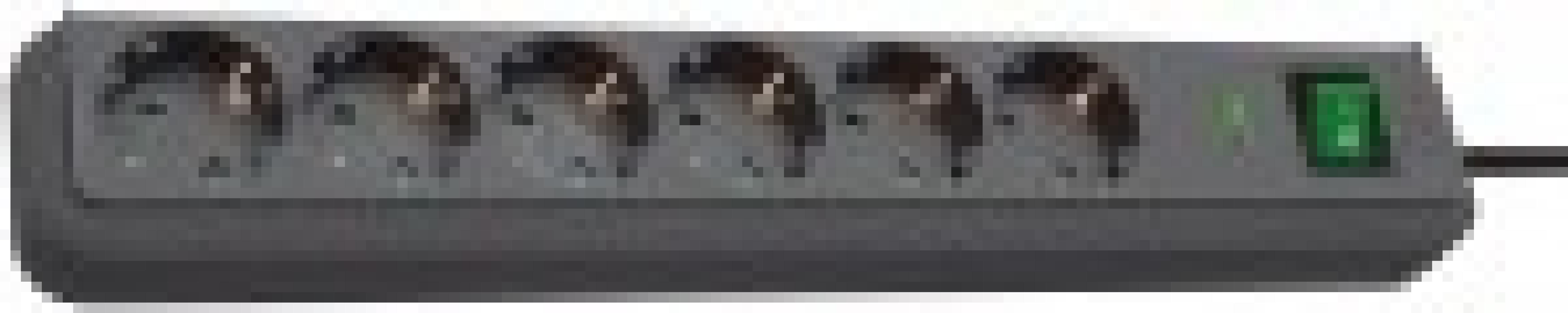 Brennenstuhl Steckdosenleiste Eco-Line 6x 1.5m anthrazit