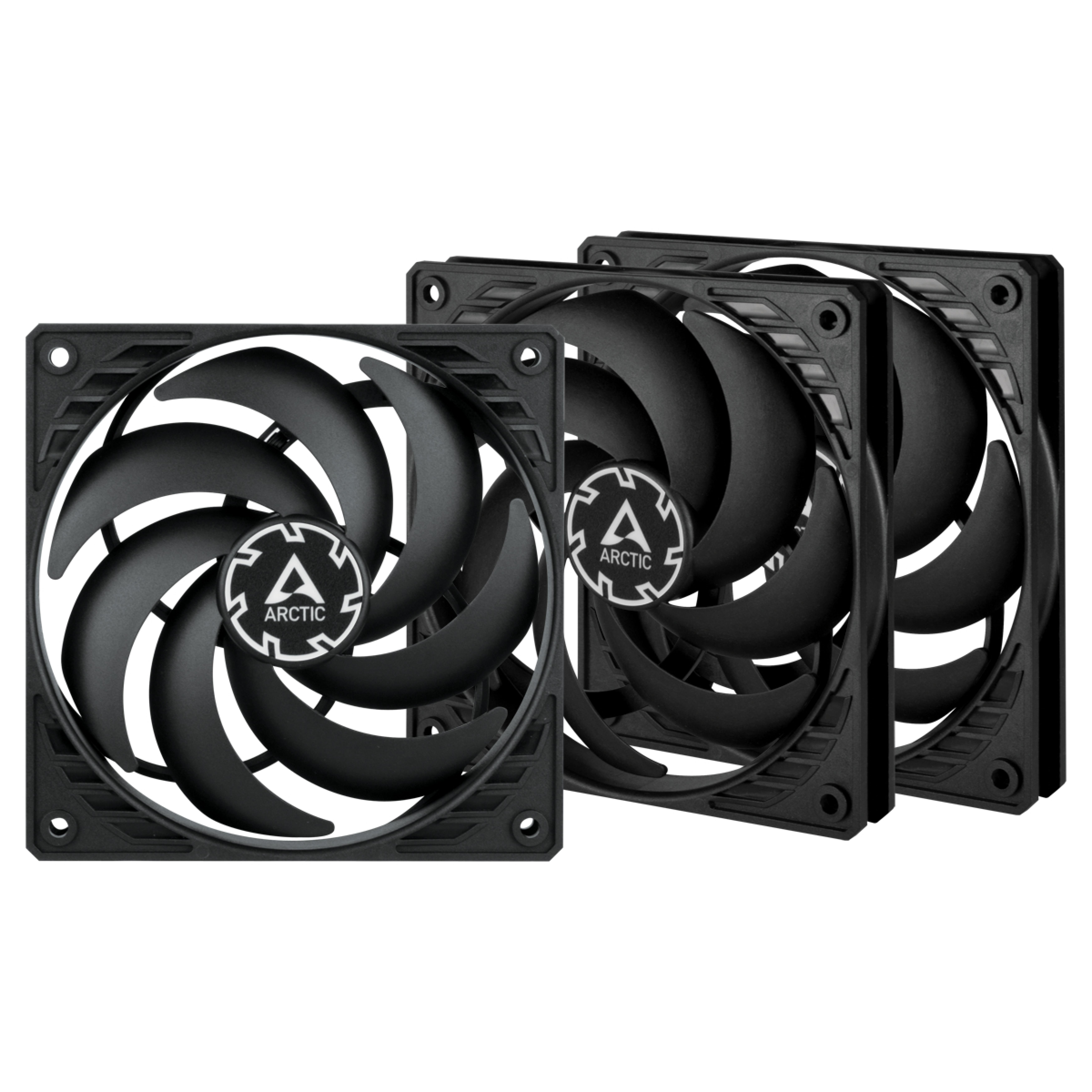 ARCTIC Luefter 120*120*15 P12 SLIM PWM PST 3pcs Value Pack