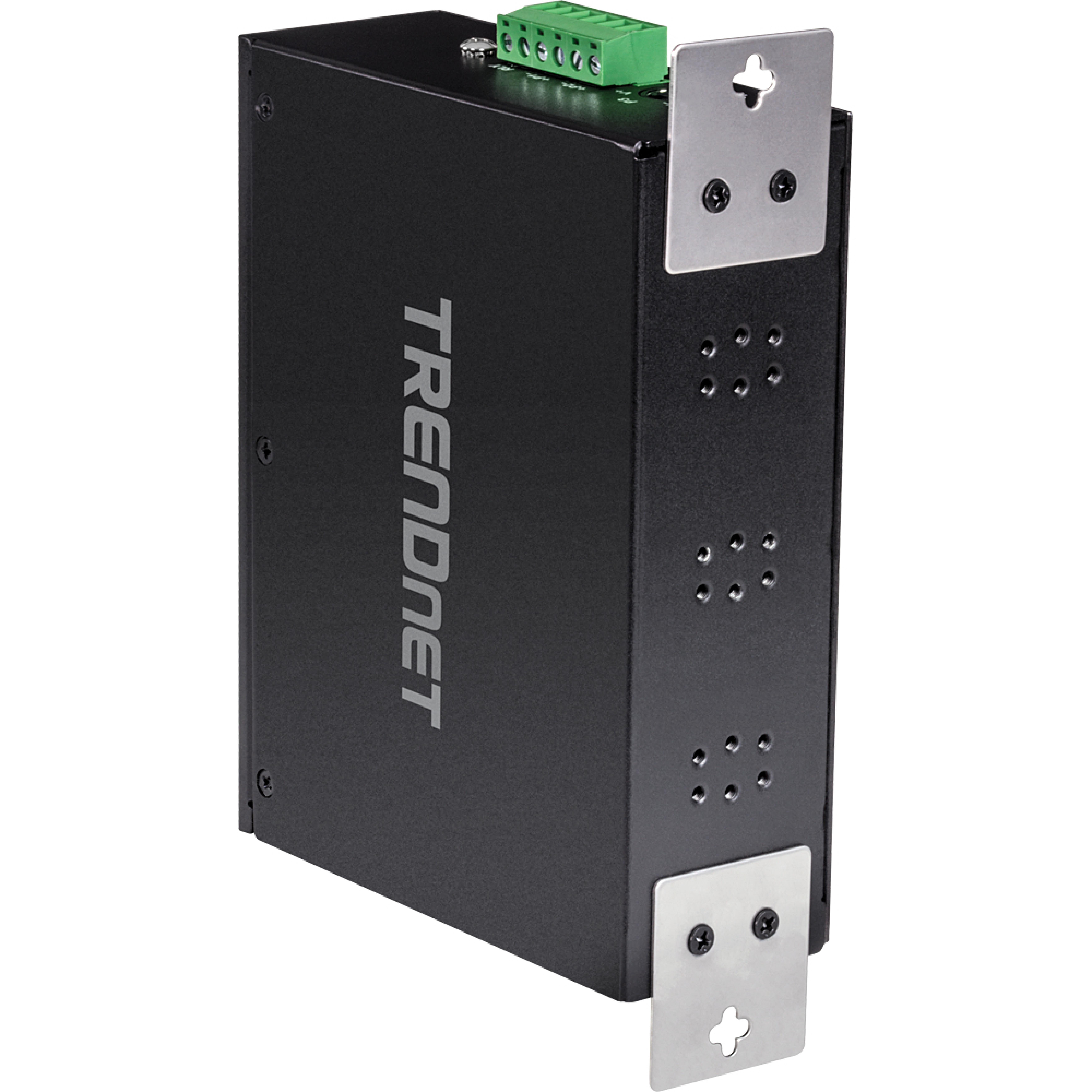 TRENDnet Industrie Switch 16 Port Gbit IP30 DIN-Rail Metall