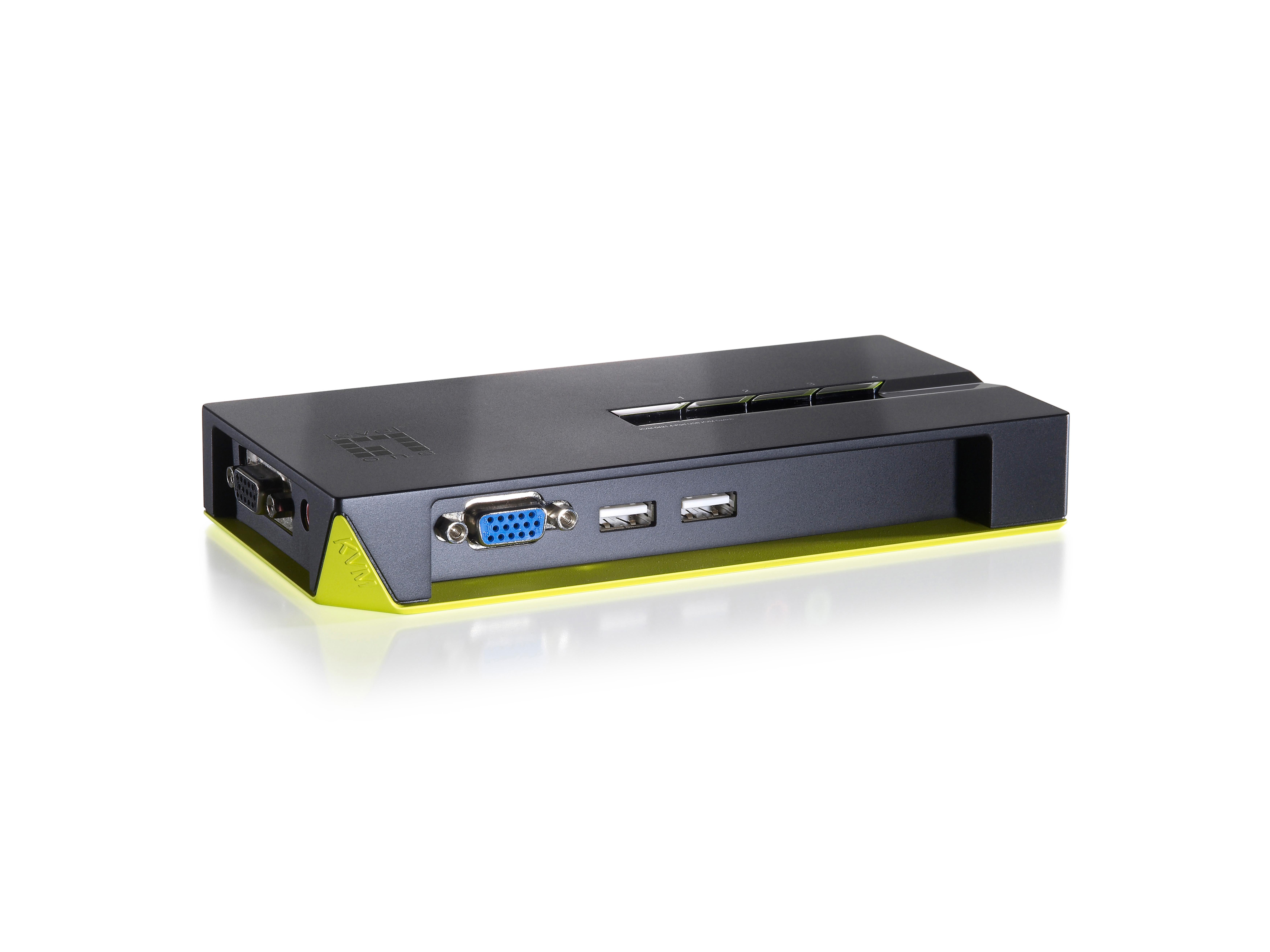 LevelOne KVM Switch 4-Port USB VGA sw