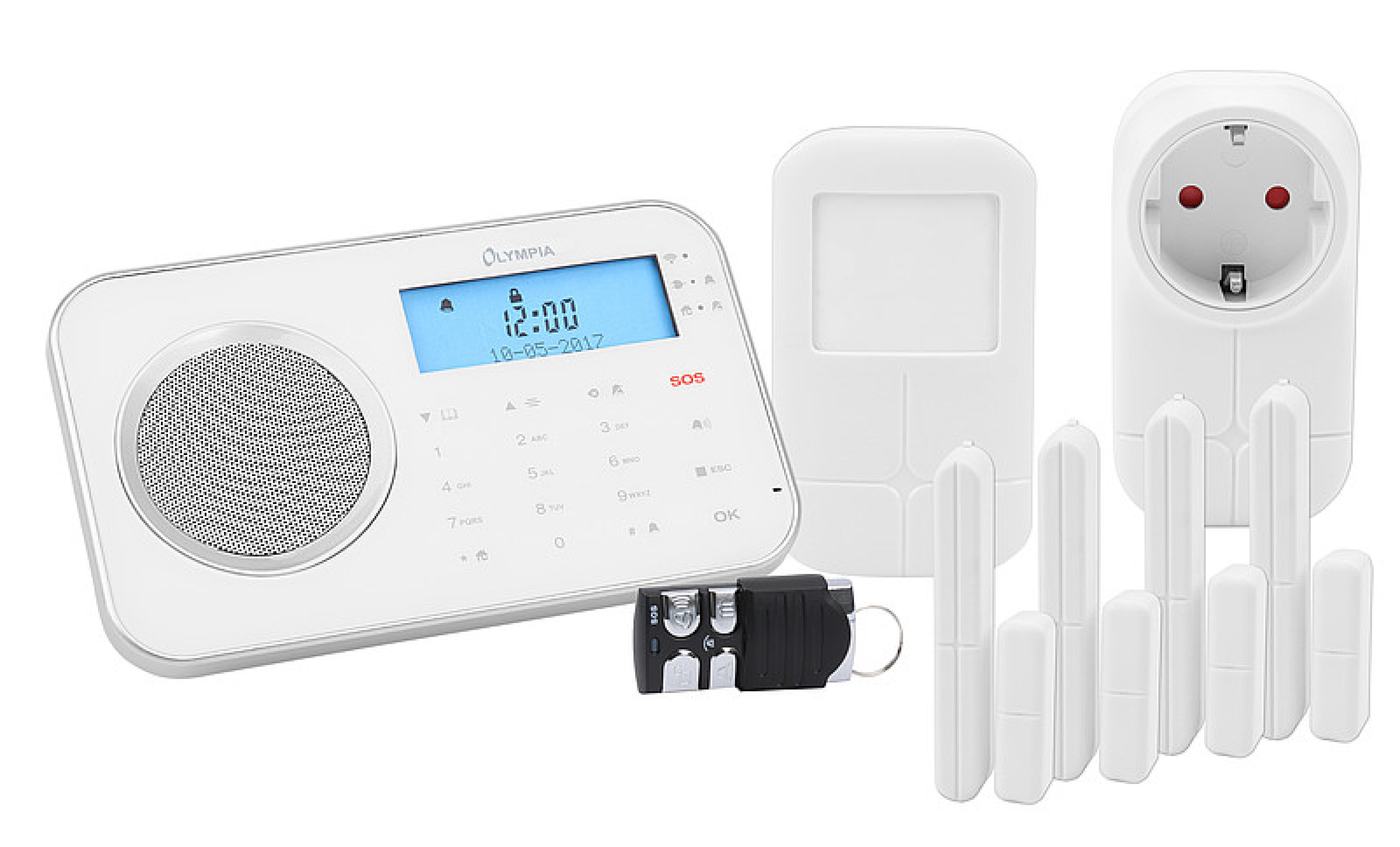 Olympia Alarmsystem ProHome 8762 WLAN/GSM weiss