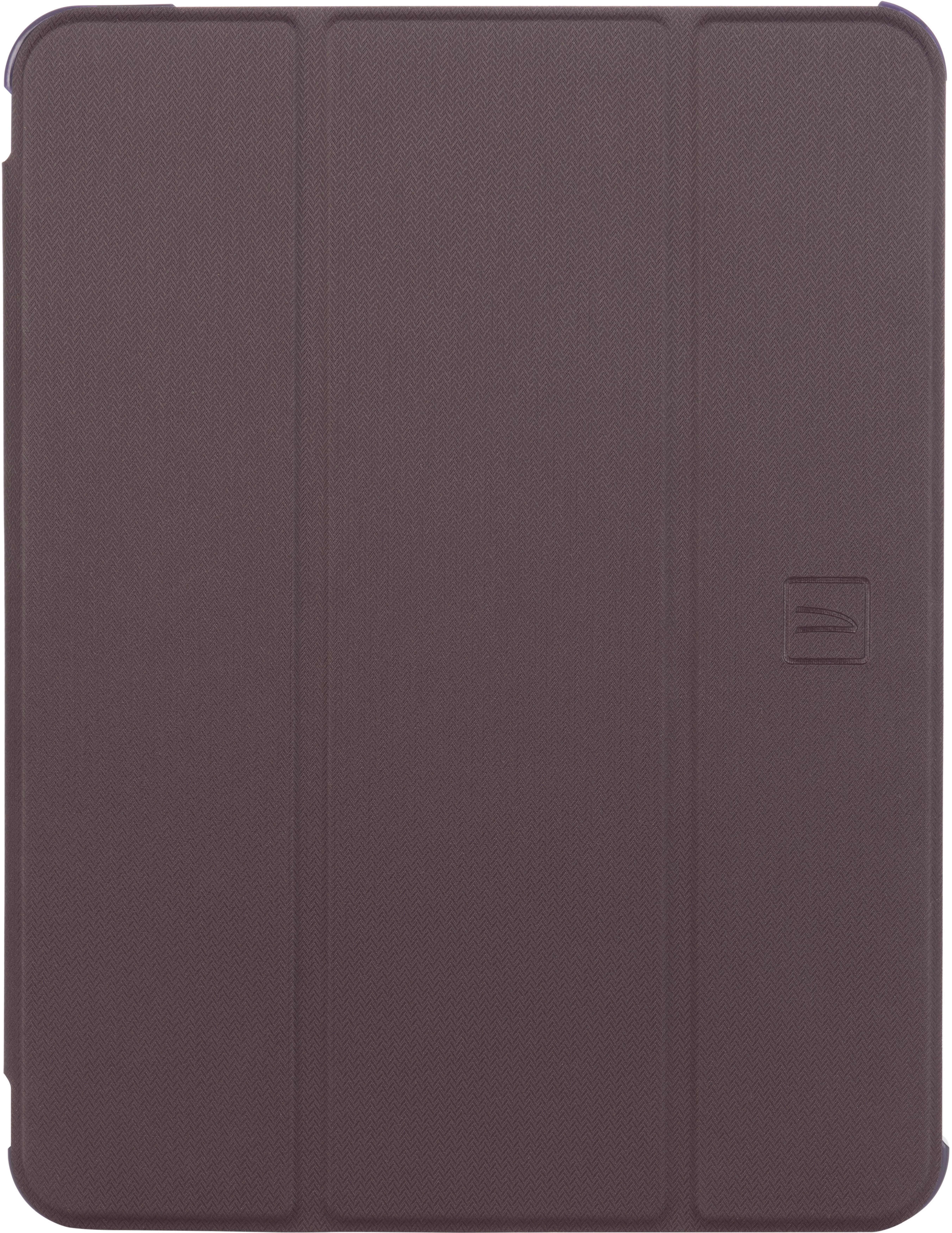 TUCANO SATIN Tablethülle mit Fallschutz Apple iPad 11" 11.Gen A16 / 10,9" 10.Gen Pflaume