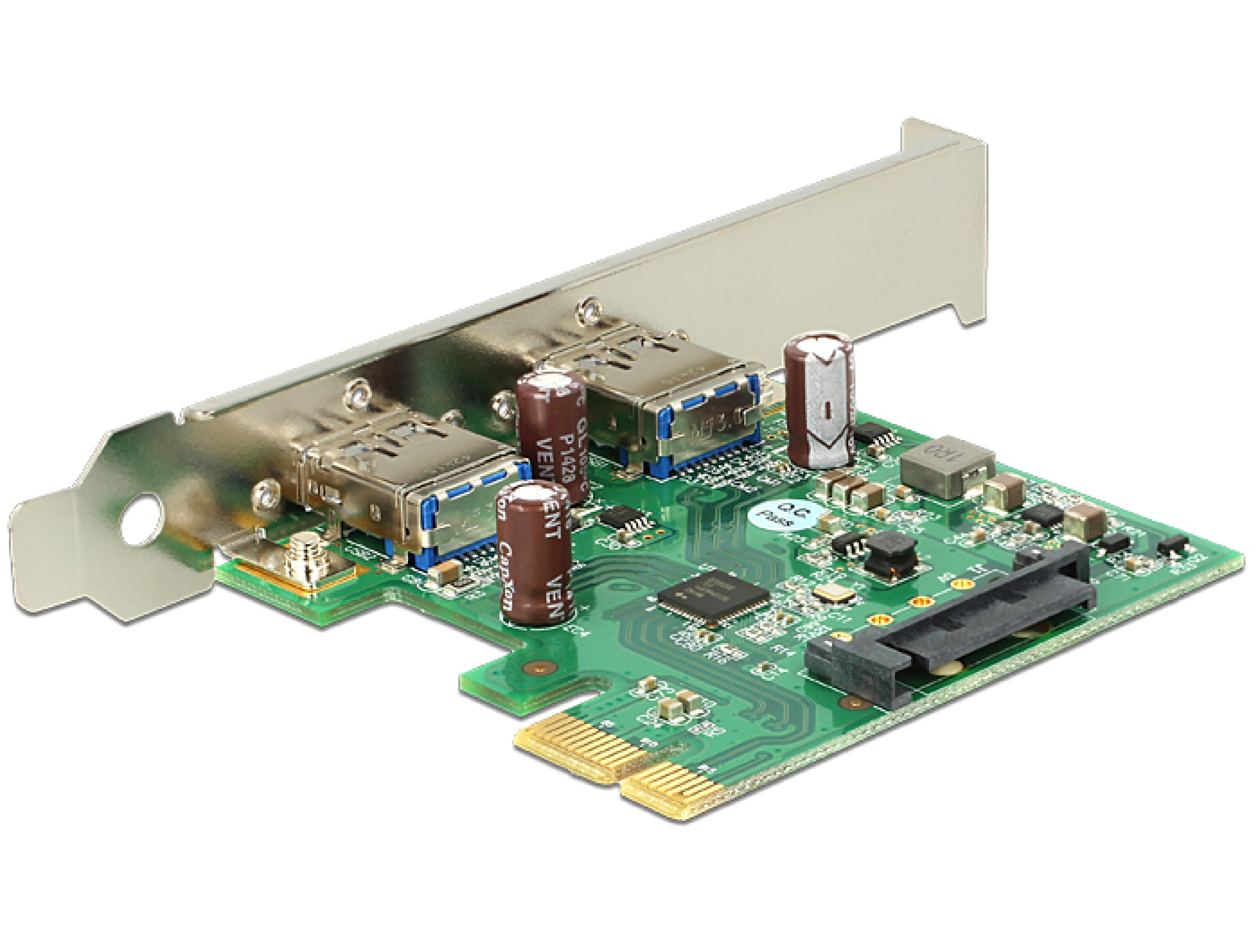 DELOCK PCI Expr Card 2x USB3.0 ext