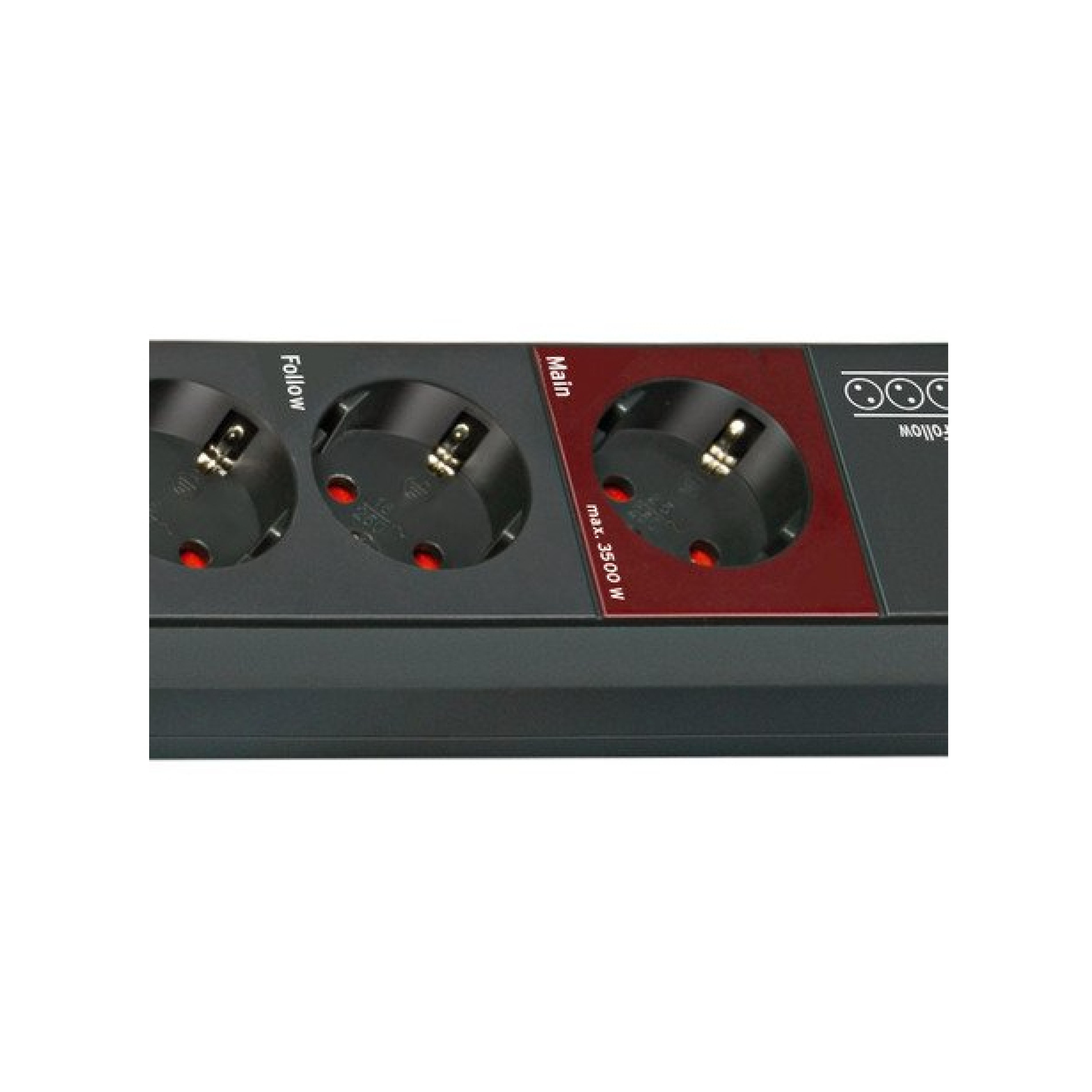 Brennenstuhl UEberspannungsschutz Secure-Tec 6x 3m anthr