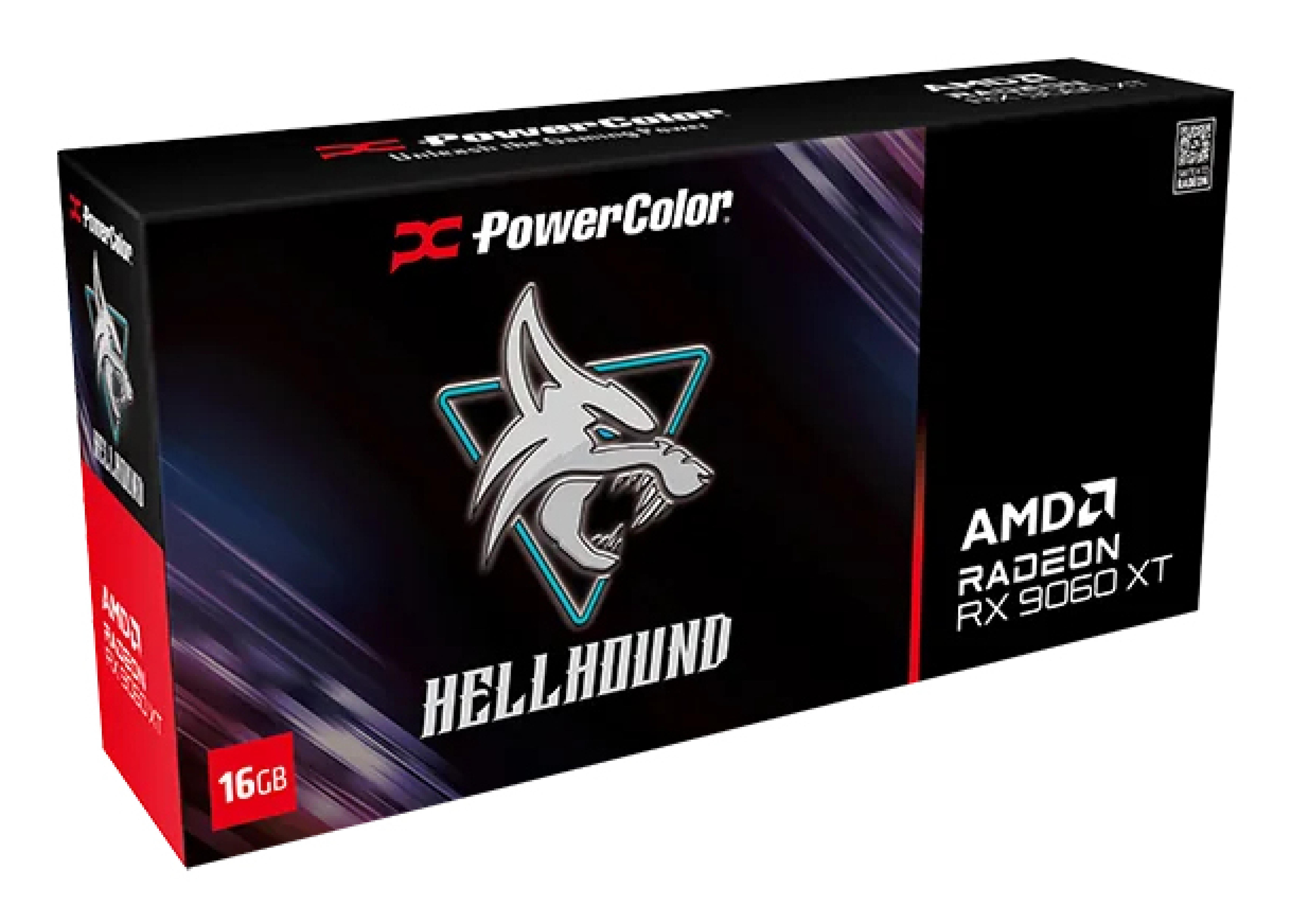 Powercolor Radeon RX9060XT Hellhound OC 16GB