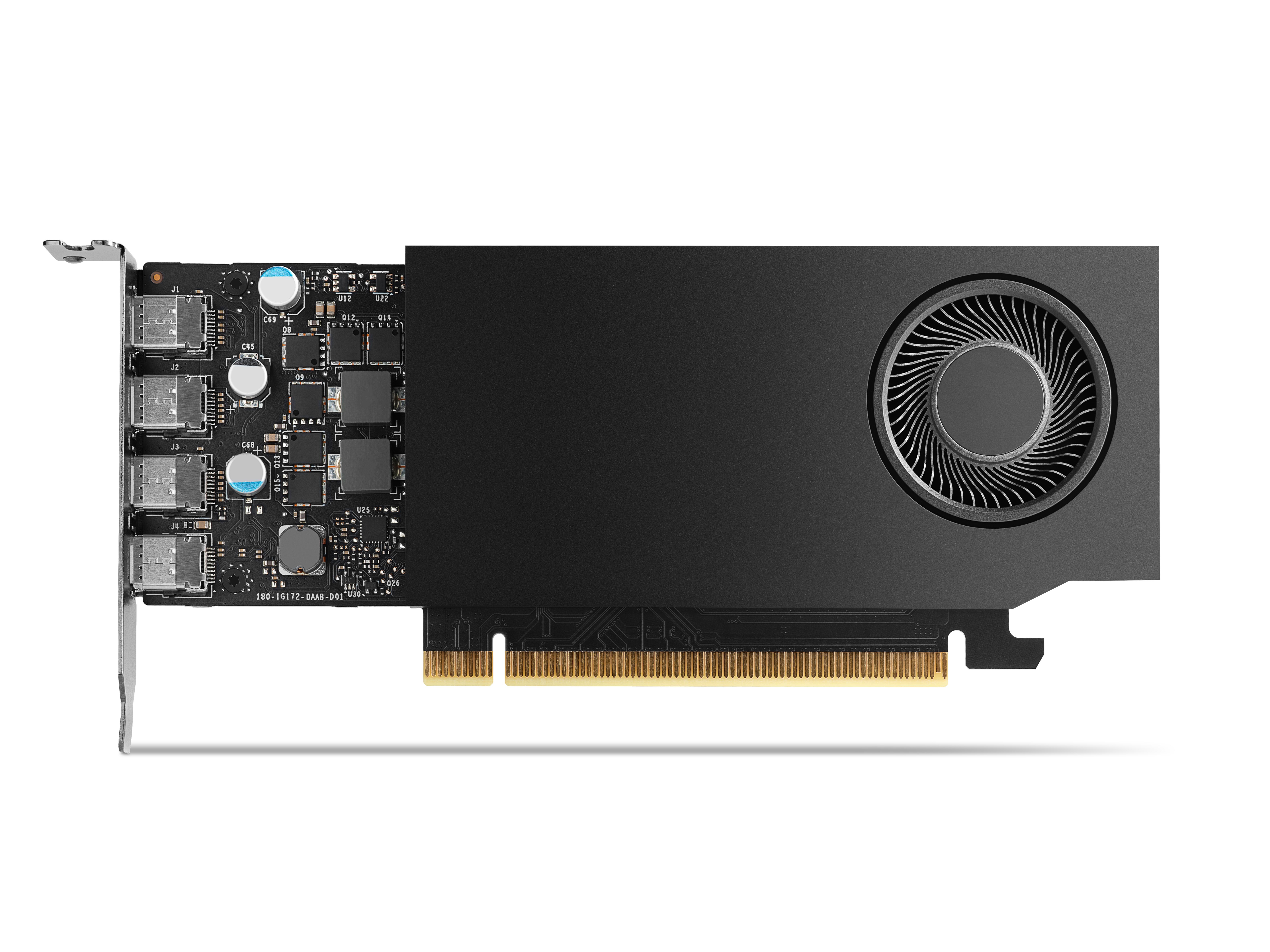 PNY Quadro A1000 8GB GDDR6 4xmDP LP