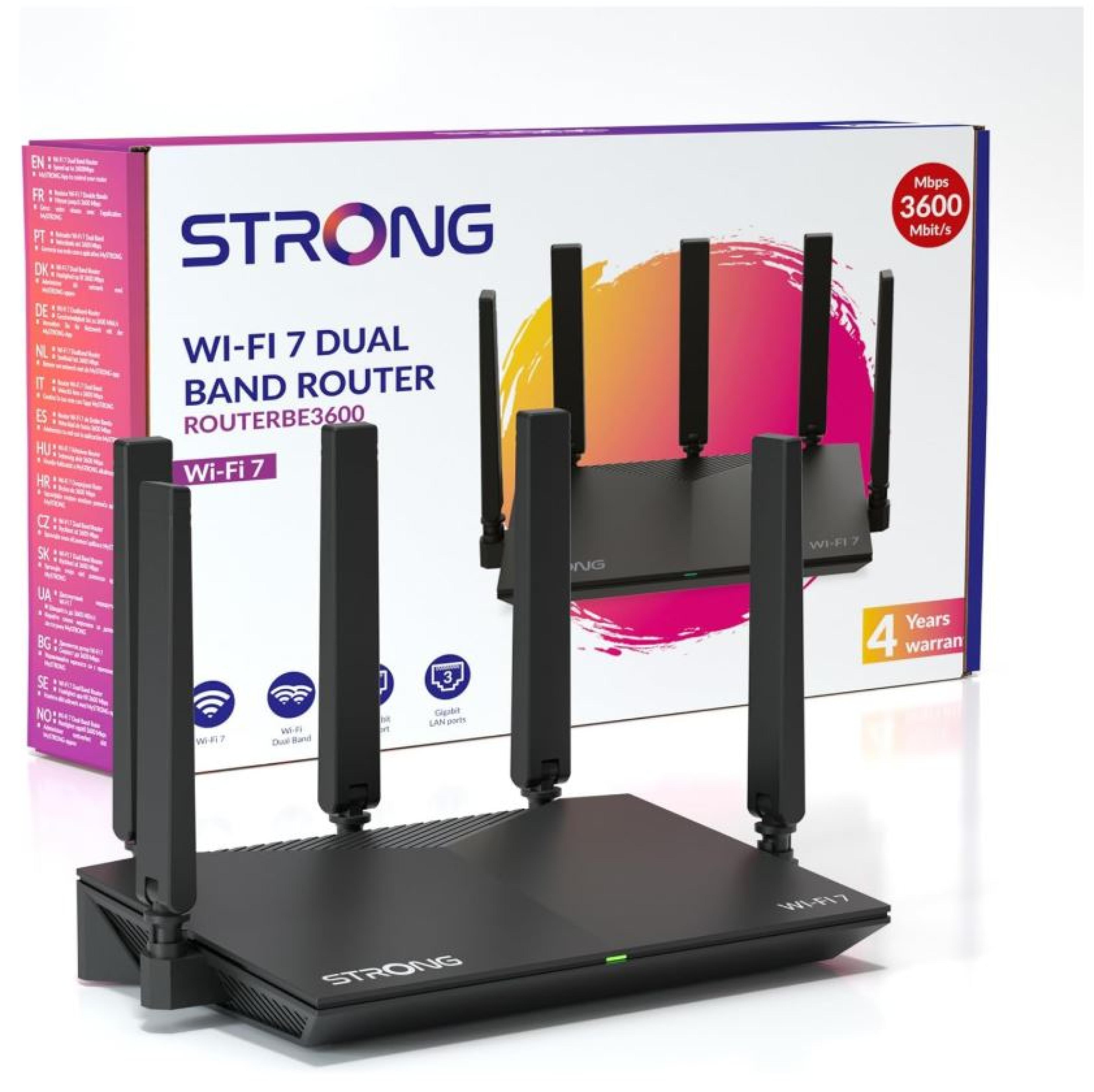 STRONG WI-FI 7 DUAL-BAND-ROUTER