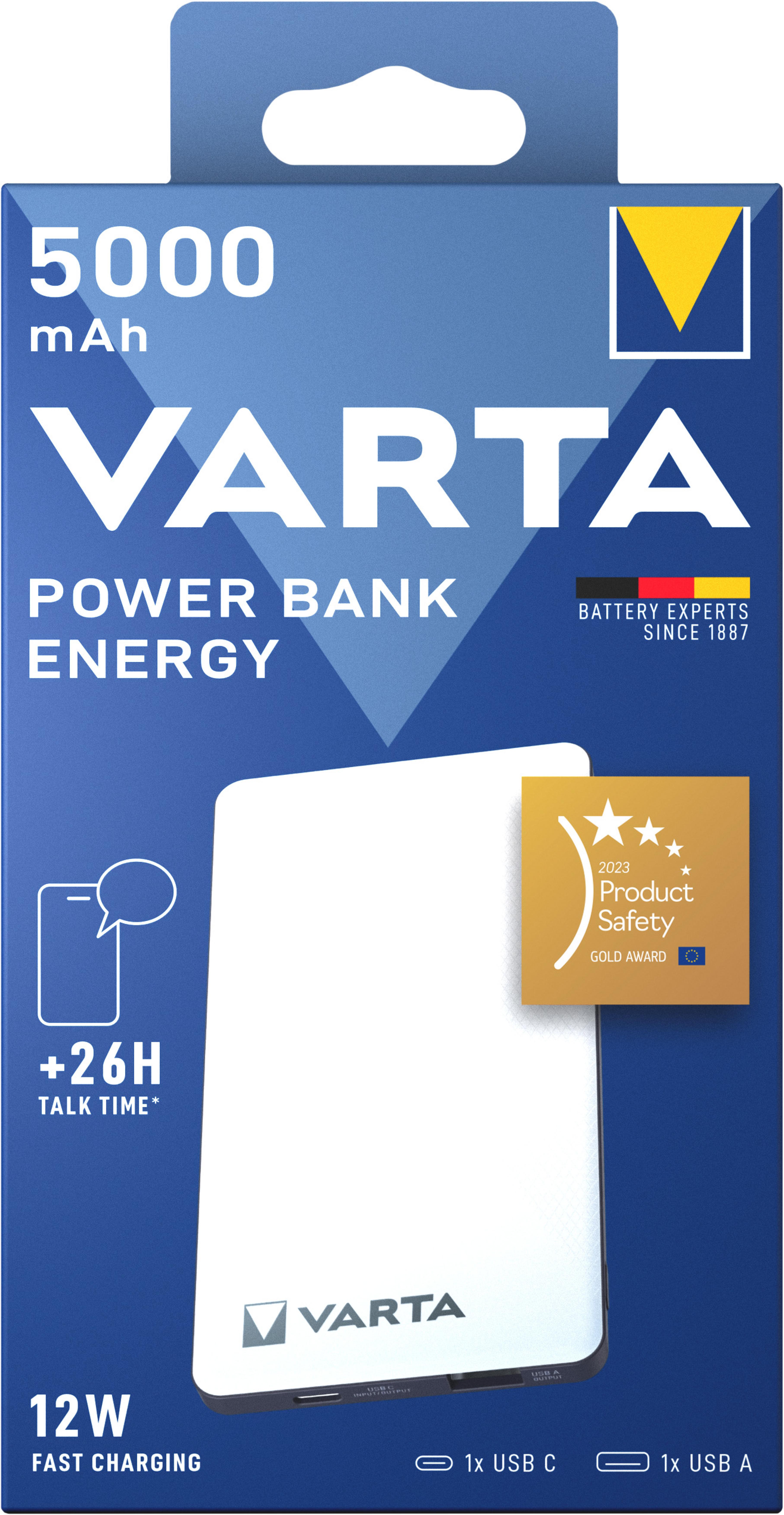 Varta Powerbank Energy 5000mAh