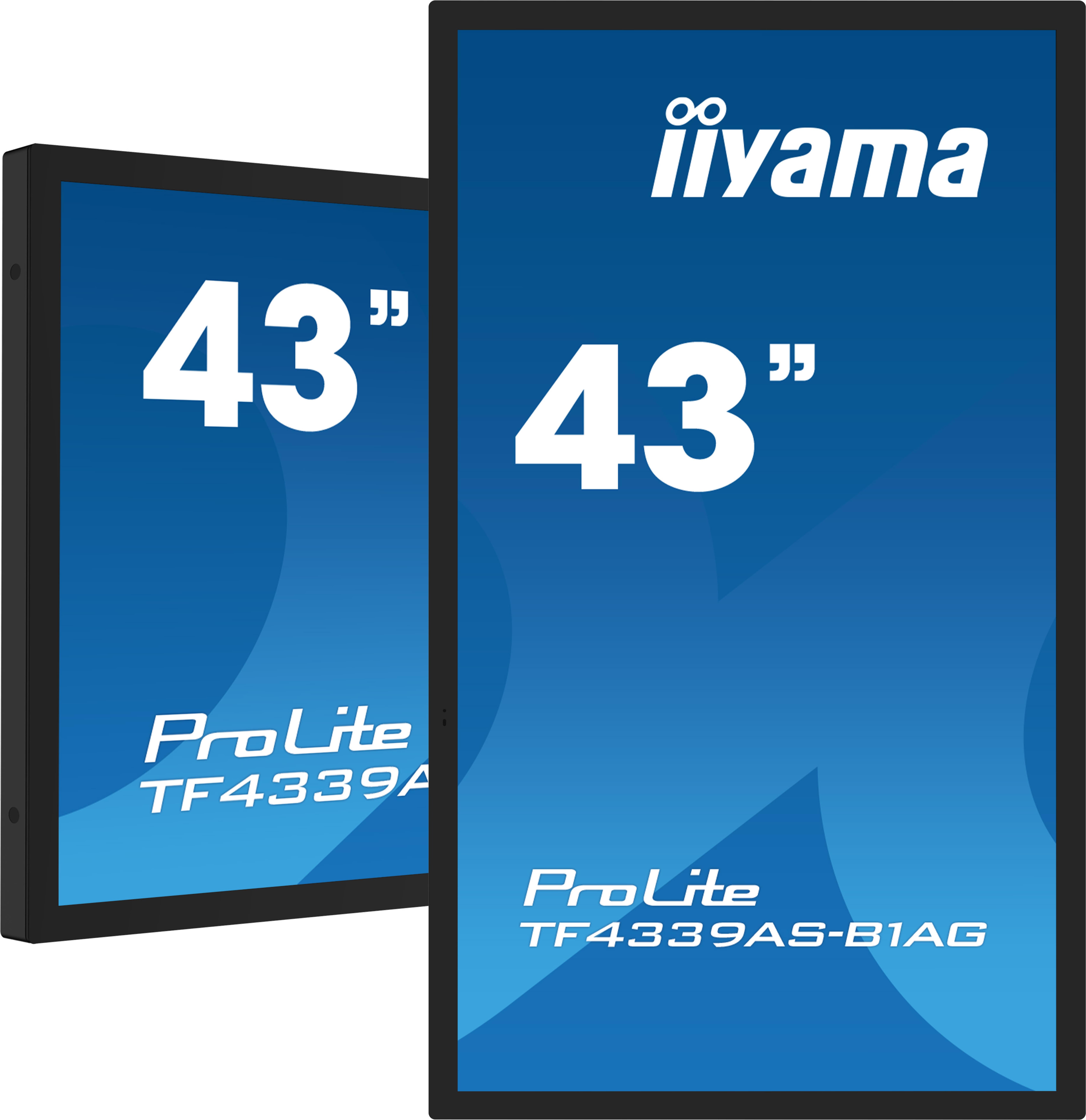 IIYAMA 108cm (43") TF4339AS-B1AG 16:9 M-Touch 2xHDMI+DP+USB