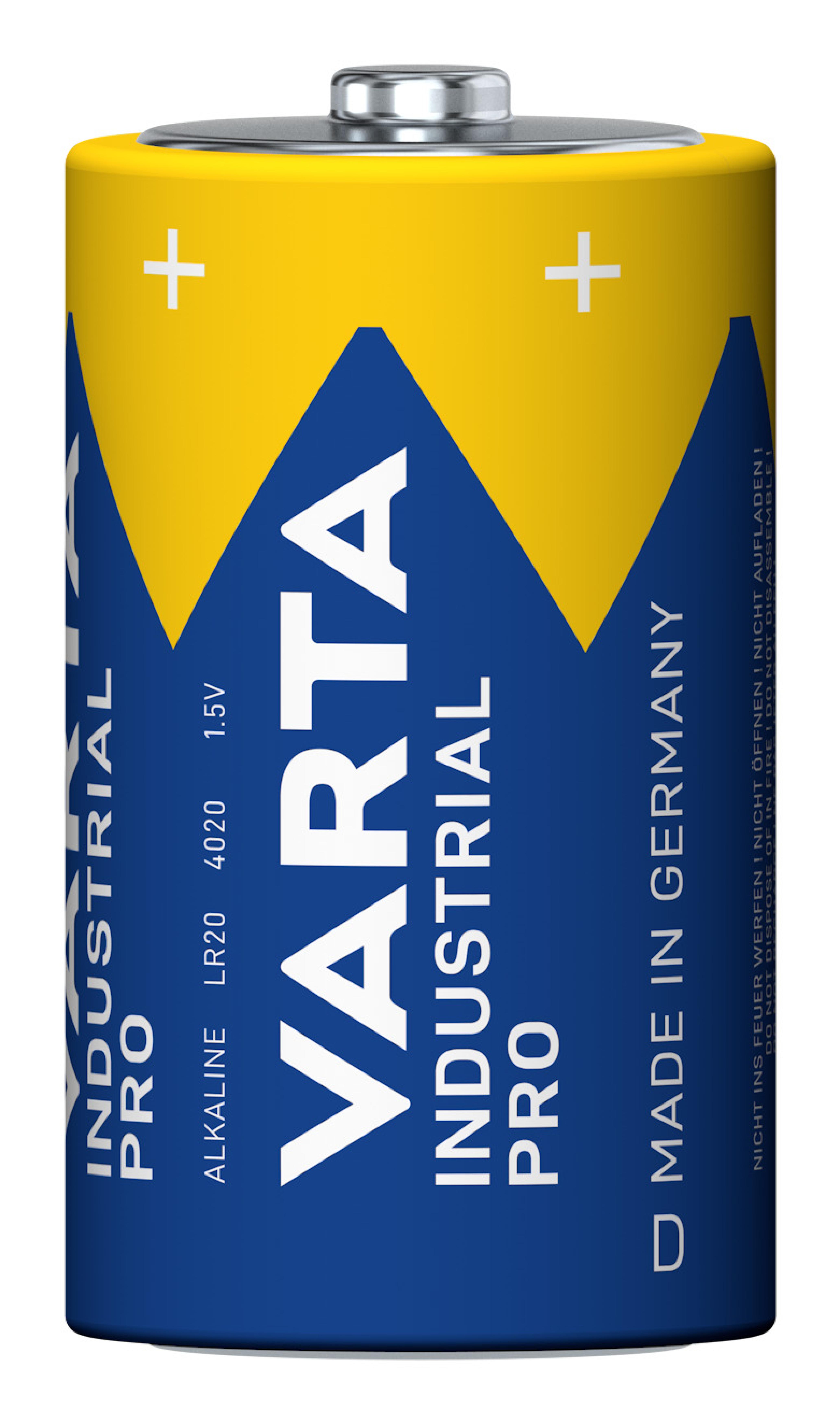Varta Batterie INDUSTRIAL PRO Mono D LR20 Karton(20x)