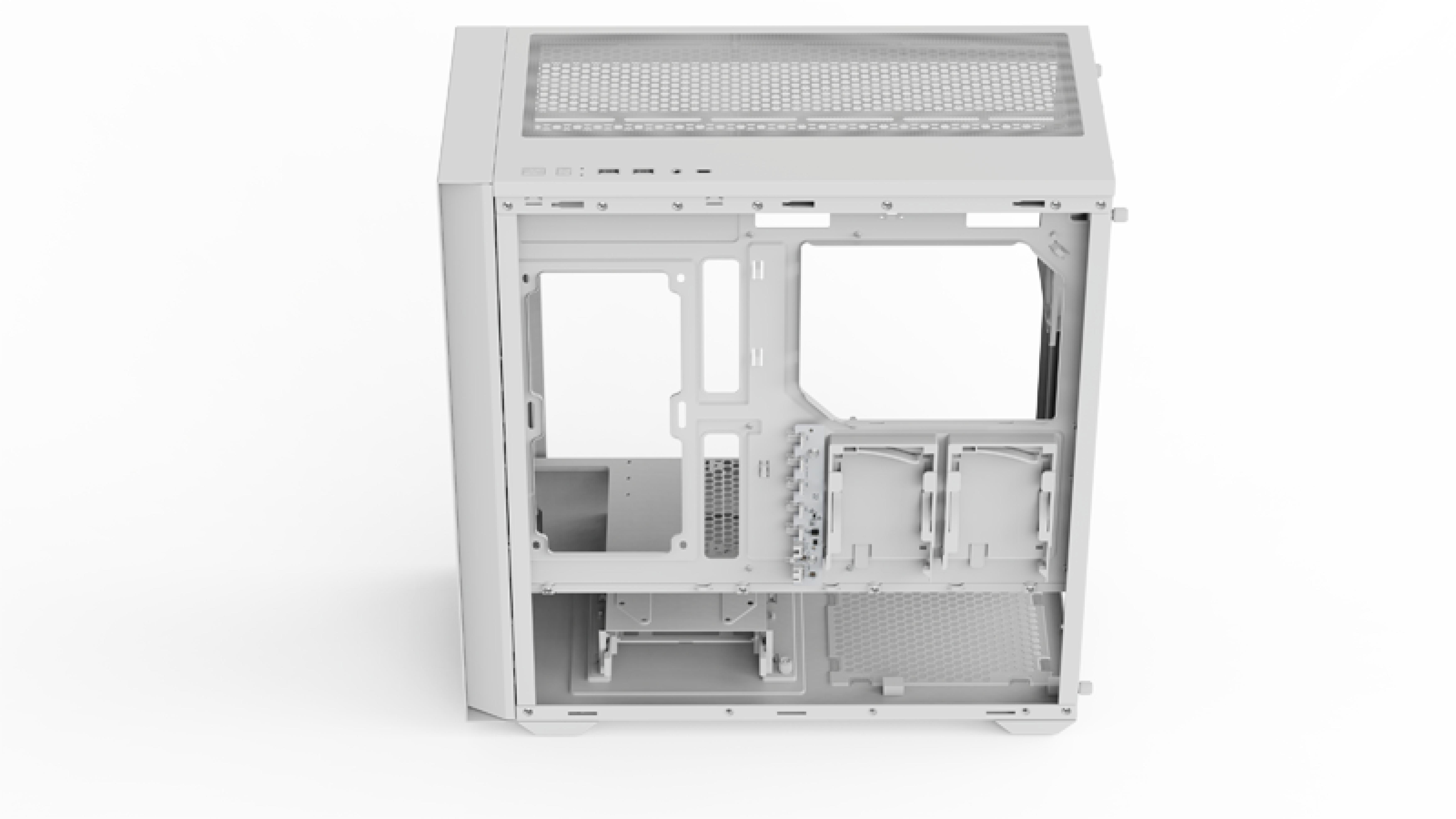 AeroCool Geh Midi D502A-G-WT-V1 (W/Mesh/ATX)