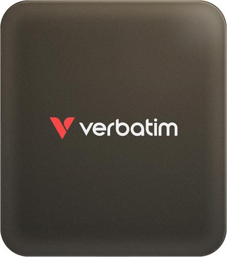 VERBATIM SnapBack Magnetische Externe SSD 1TB MagSafe-kompatibel, Mocha Metallic