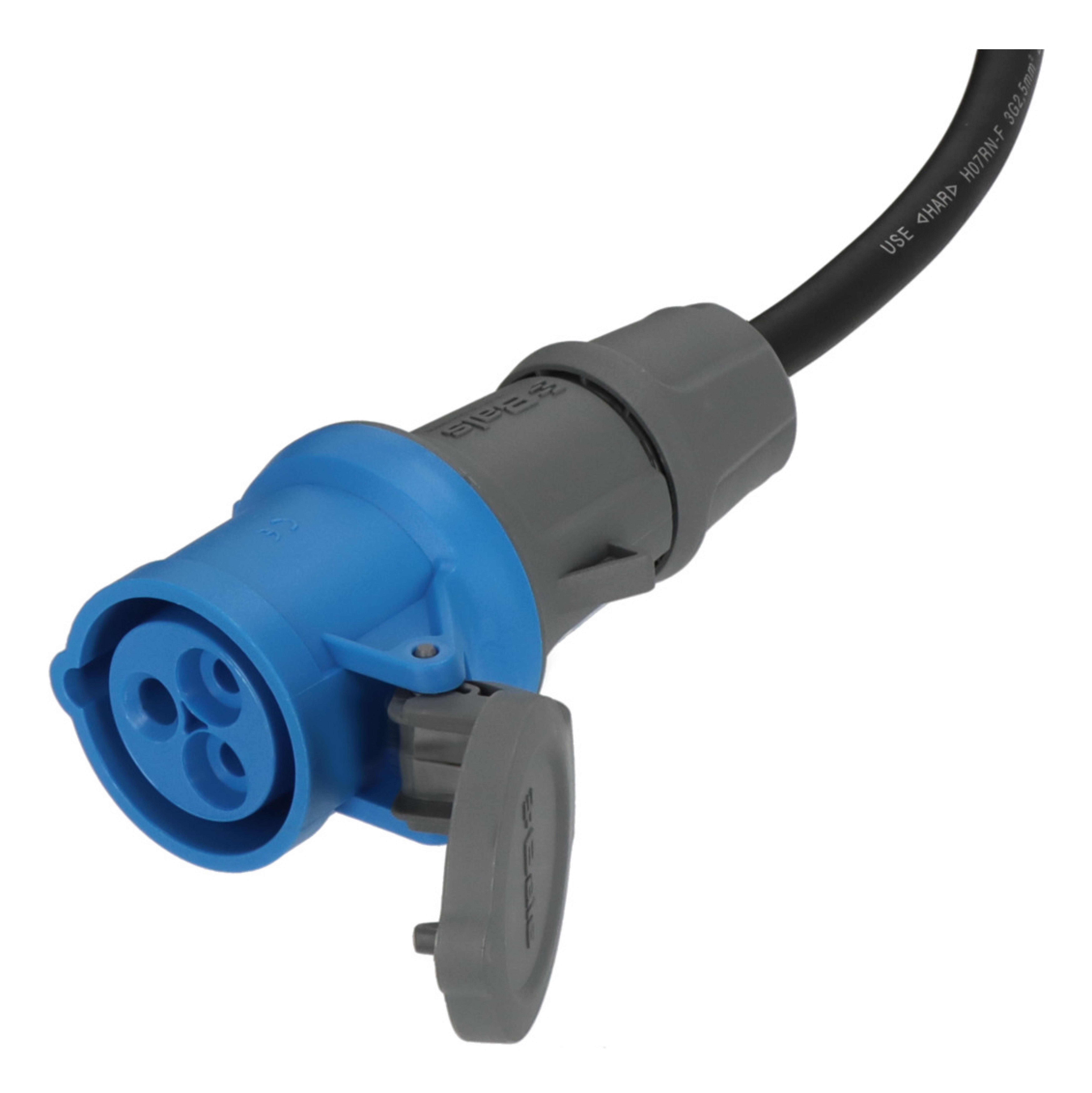 Brennenstuhl Adapter Leitung 1,5m Schuko/Kupplung schwarz