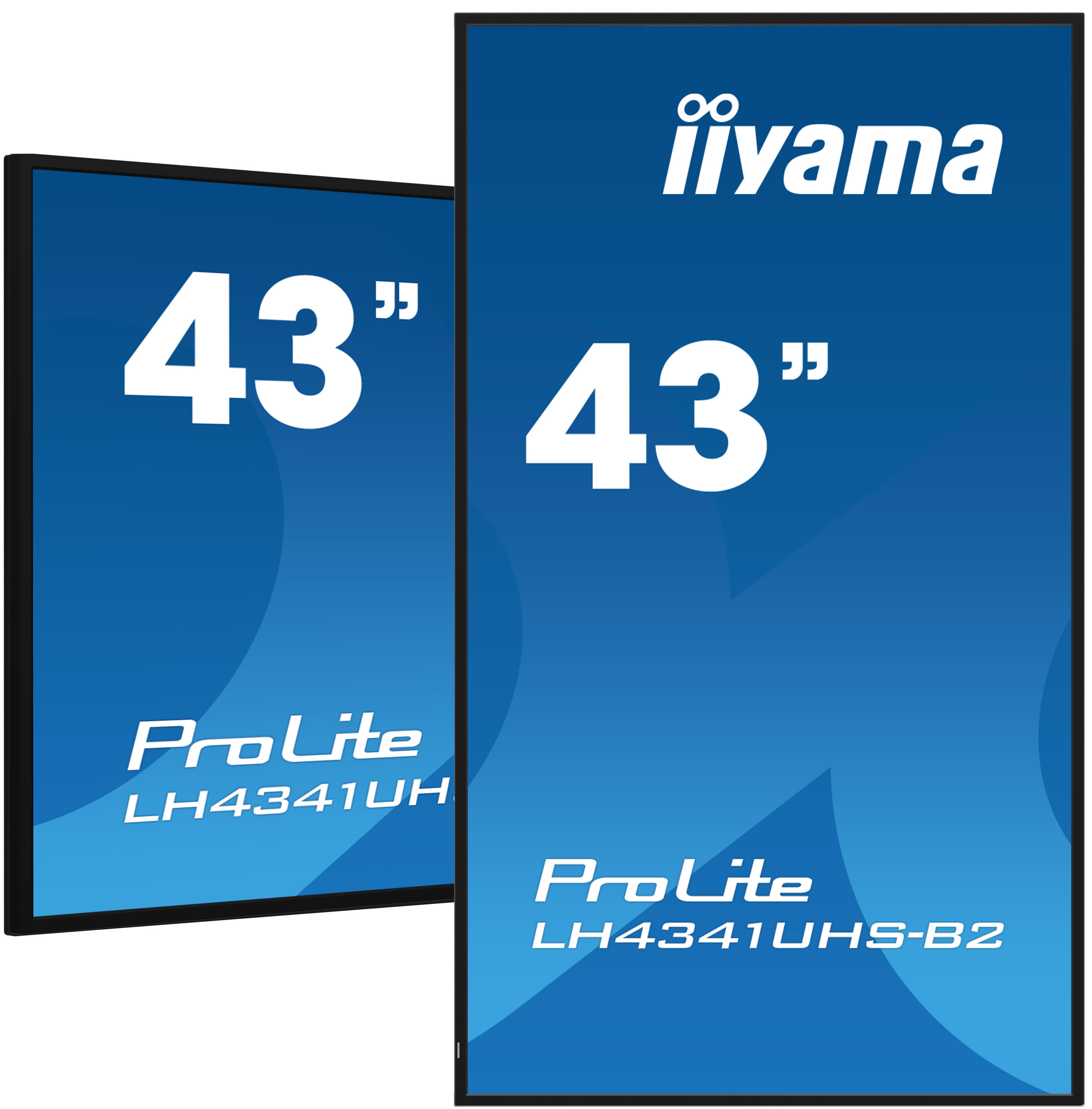IIYAMA 108cm (43") LH4341UHS-B2 16:9 3xHDMI+USB IPS 4K retail
