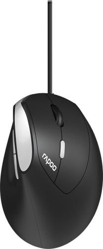 RAPOO EV200.BLK Wired Ergonomic Mouse