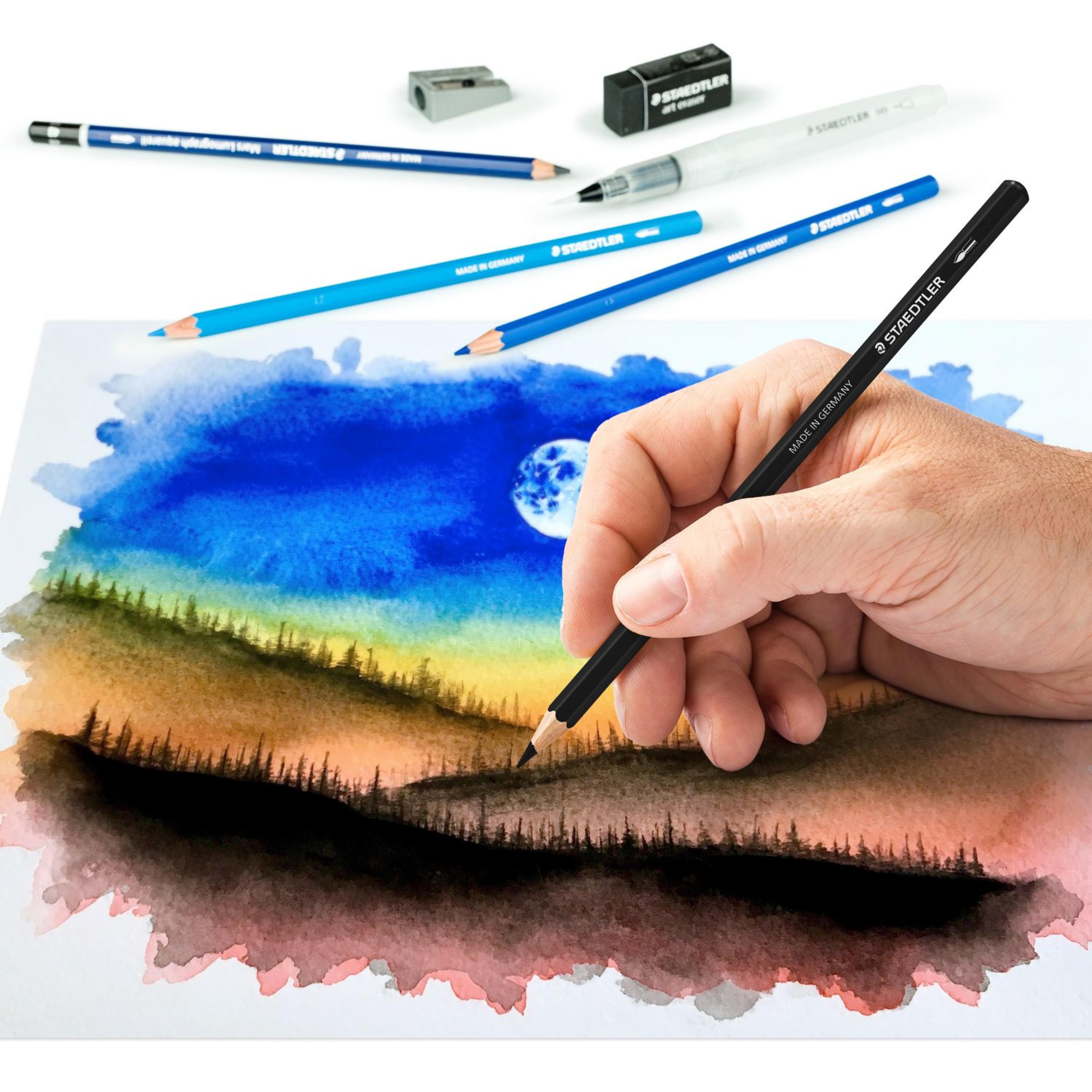 STAEDTLER Gemischtes Aquarell Set
