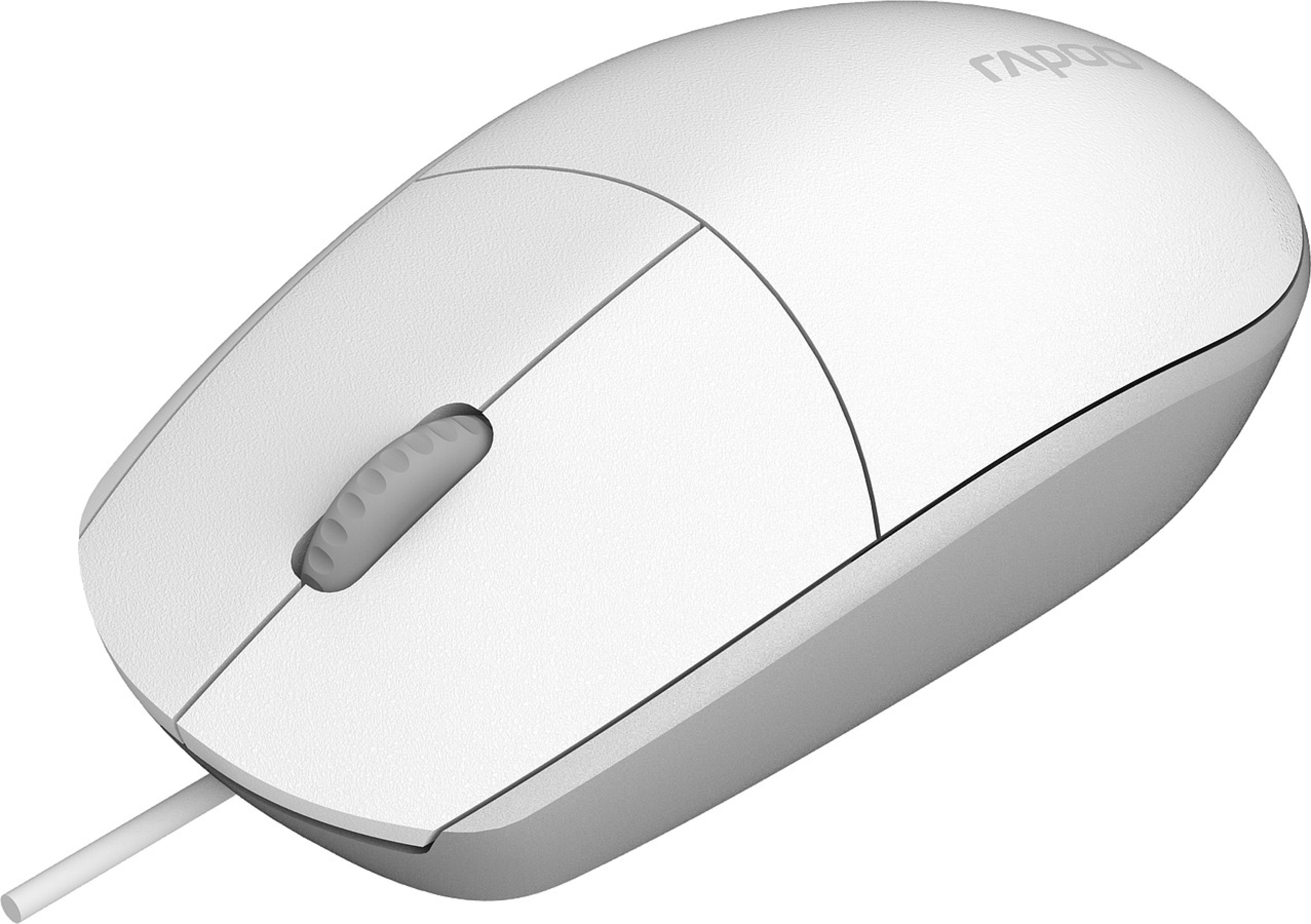 RAPOO N100.WHITE Wired Mouse